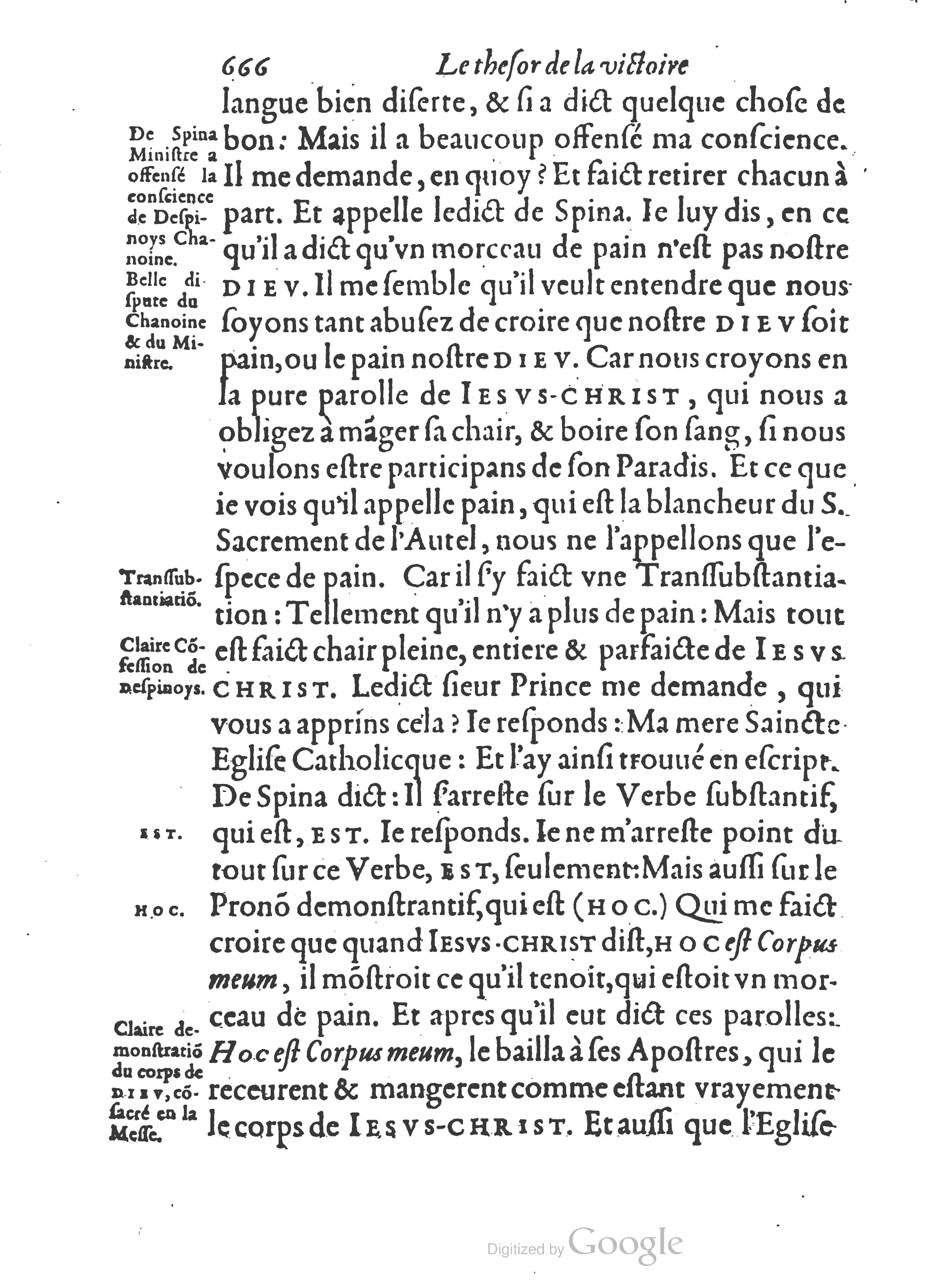 1578 - Nicolas Chesneau - Trésor et entière histoire de la triomphante victoire du corps de Dieu sur l’esprit malin - British Library 1578 - Nicolas Chesneau - Trésor et entière histoire de la triomphante victoire du corps de Dieu sur l’esprit malin - British Library