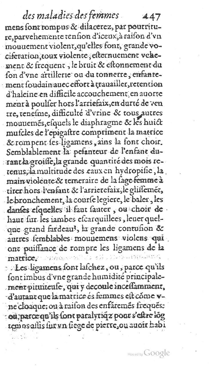 1585 - Jacques du Puis - Trésor des remèdes secrets pour les maladies des femmes - BnF