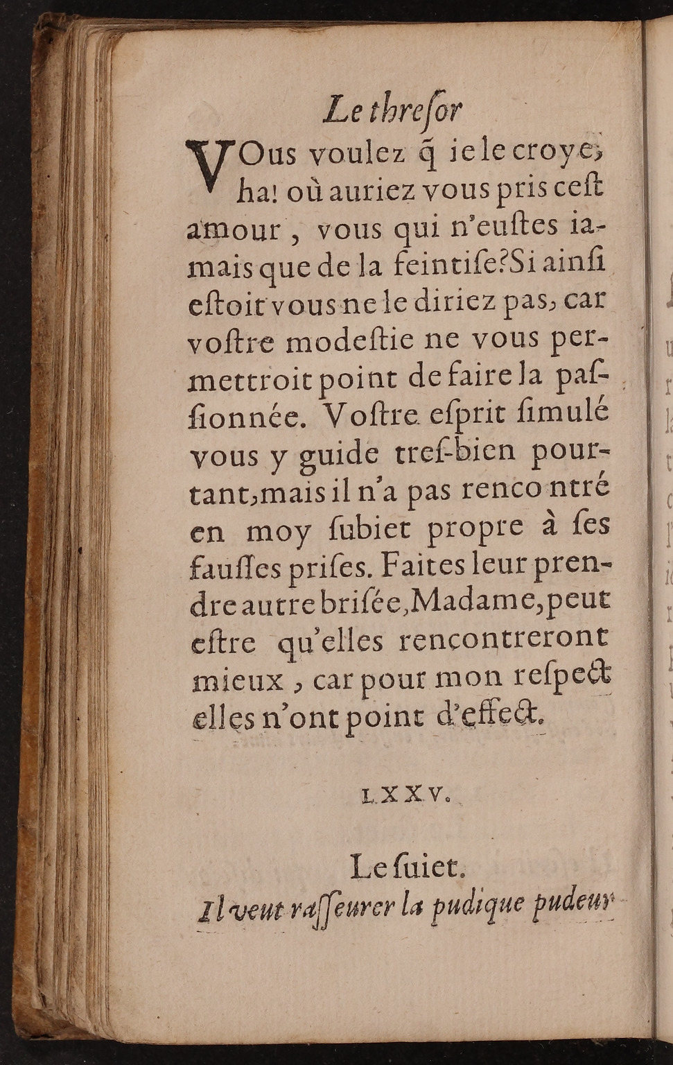 1597 - Matthieu Guillemot - Trésor d’amour - BnF Arsenal 1597 - Matthieu Guillemot - Trésor d’amour - BnF Arsenal