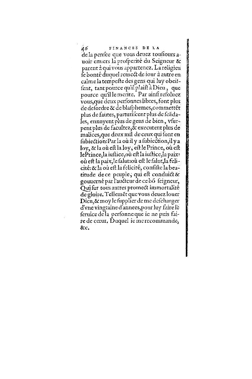 1572 - Nicolas Du Chemin - Finances et Trésor de la plume française - BM Lyon