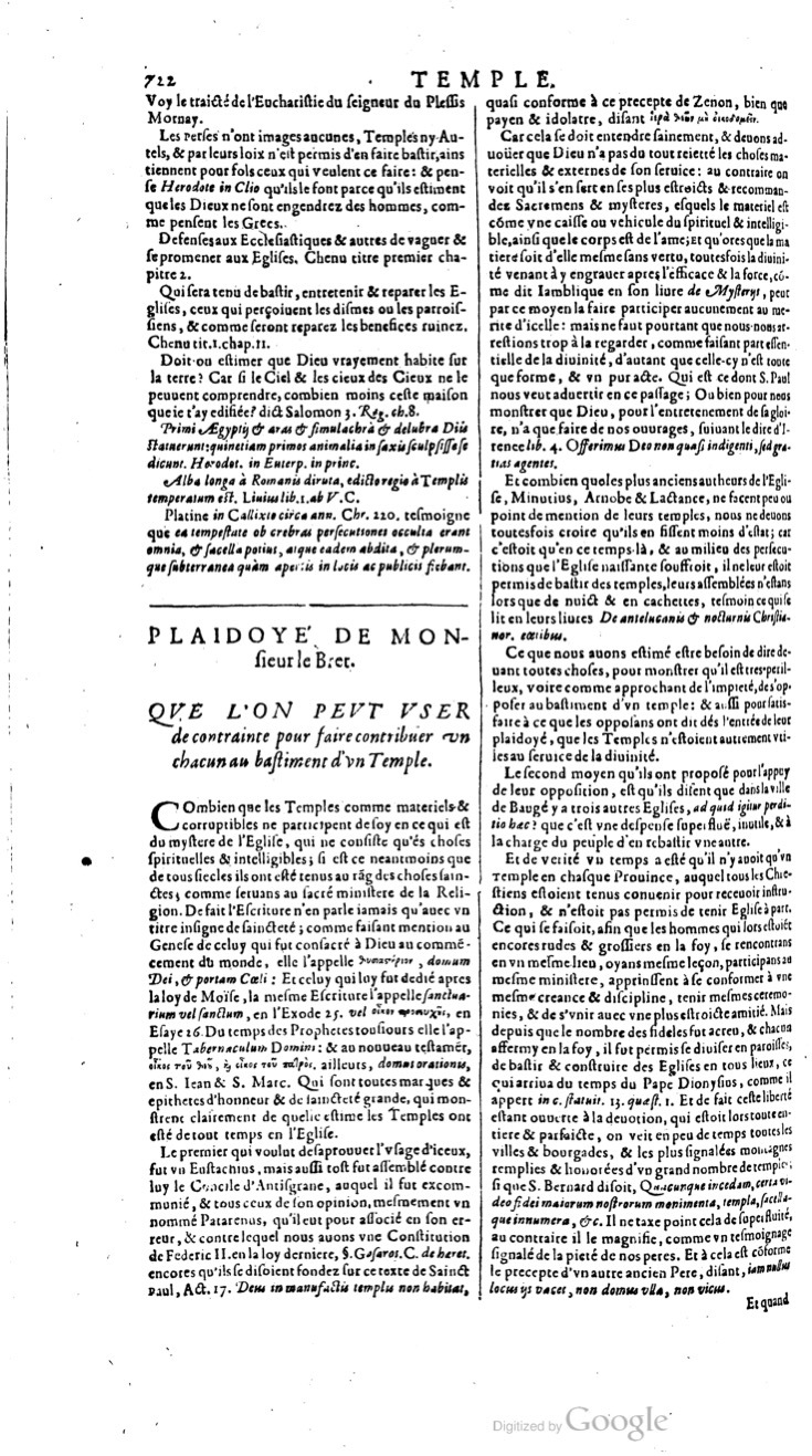 1629 - Veuve Nicolas Buon - Trésor du droit français (21754 T. 3) - BM Lyon