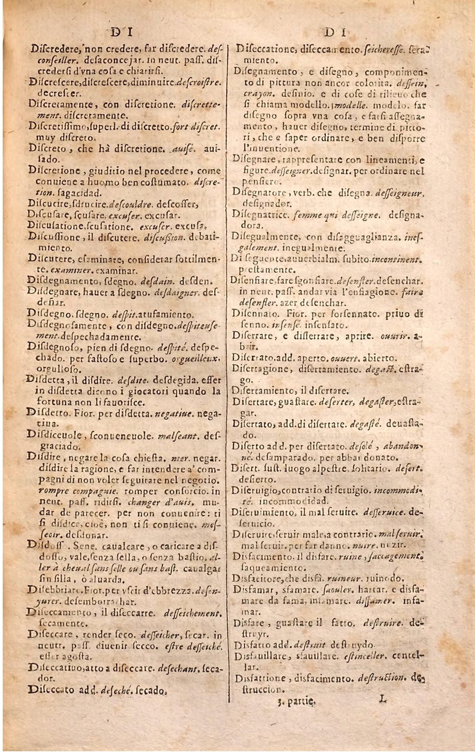1627 - Jacques Crespin - Trésor des trois langues (Troisième partie) - Regensburg