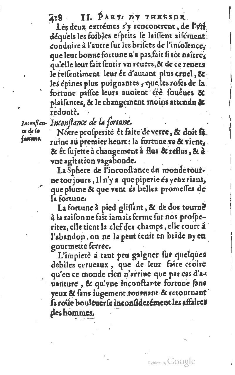 1610 - Louis Coste - Trésor de l’éloquence française (Seconde partie) - BM Lyon