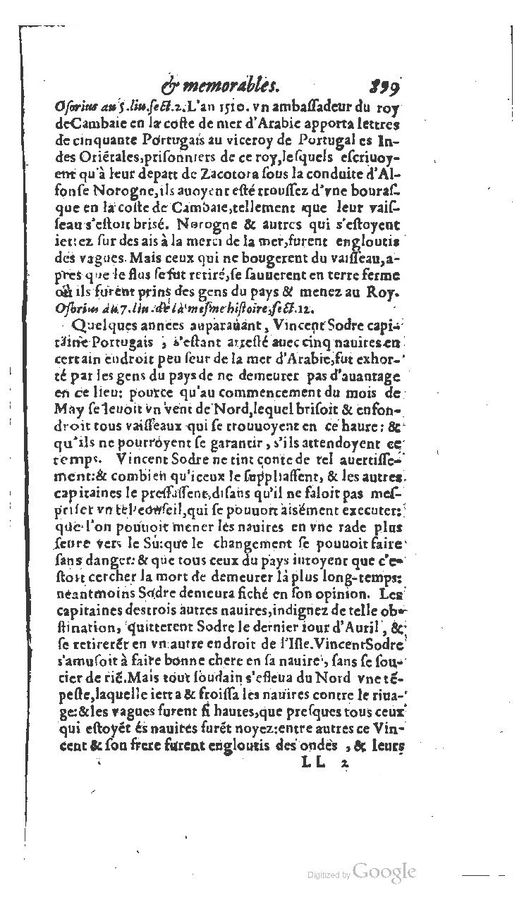 1610 - Paul Marceau - Trésor d’histoires admirables et mémorables - BSB Munich