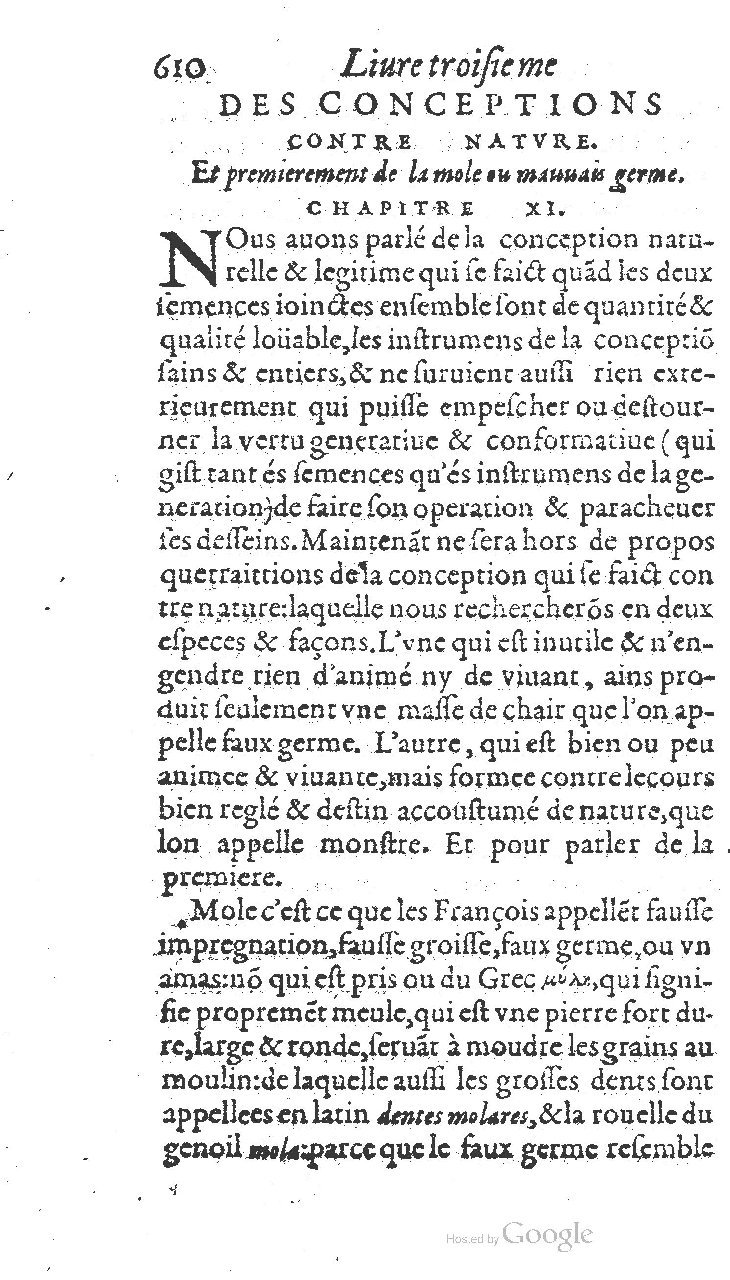 1585 - Jacques du Puis - Trésor des remèdes secrets pour les maladies des femmes - BnF