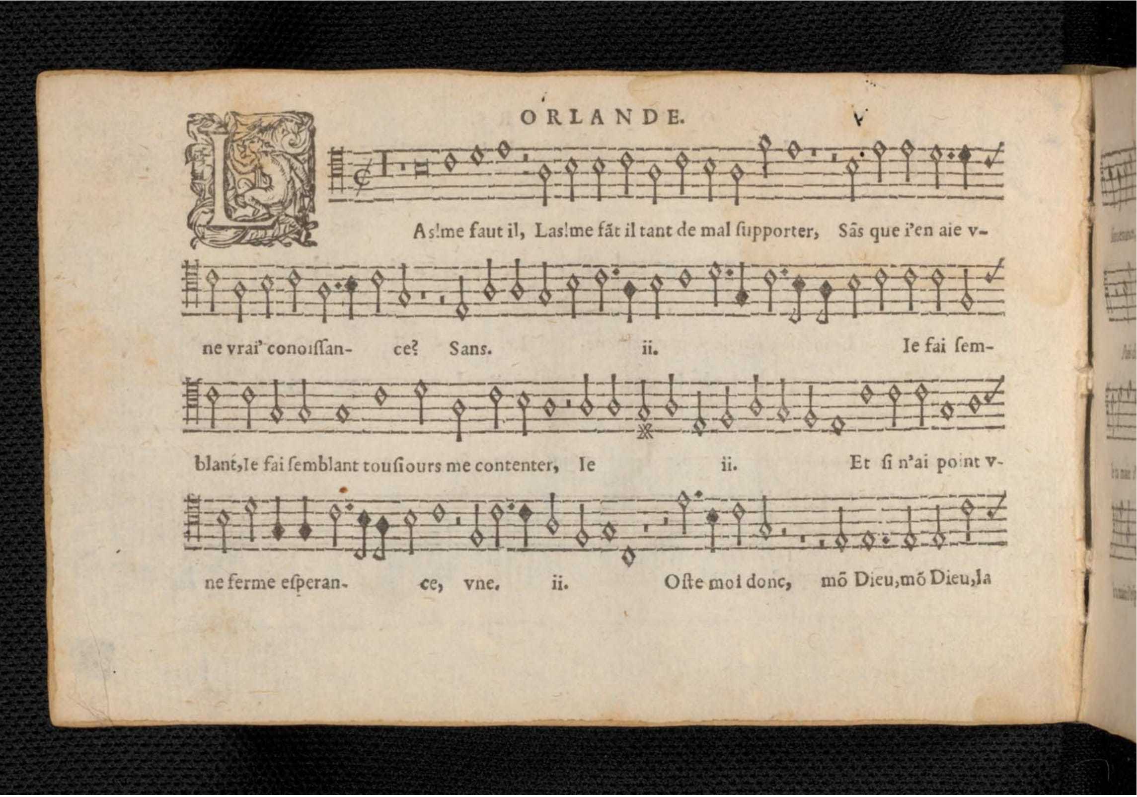1576 - [Pierre de Saint-André] - Trésor de musique d’Orlande de Lassus Quinta et Sexta pars - KBR Bruxelles