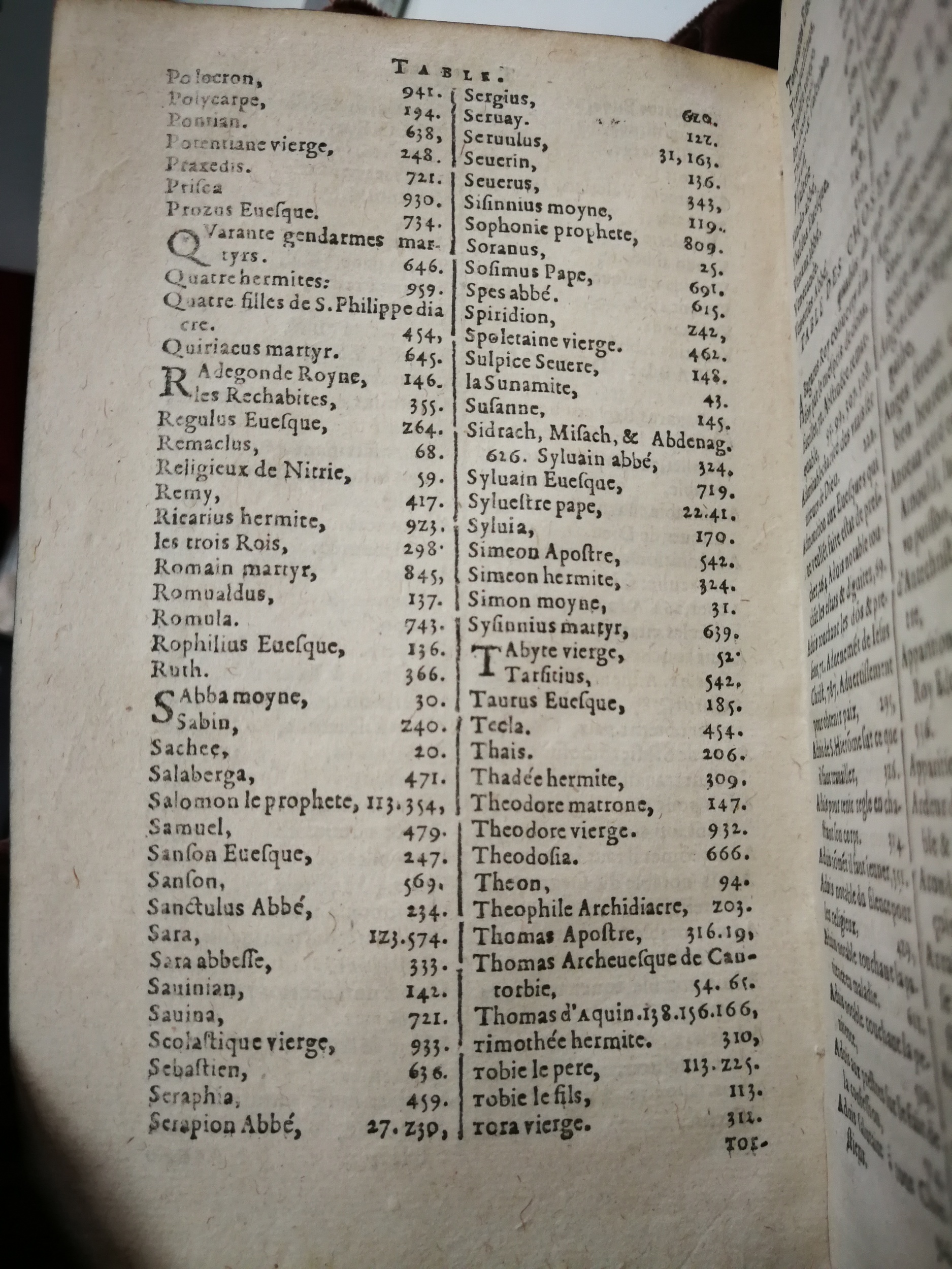 1604 - Balthazar Bellère - Trésor sacré des hommes illustres - BU Lille