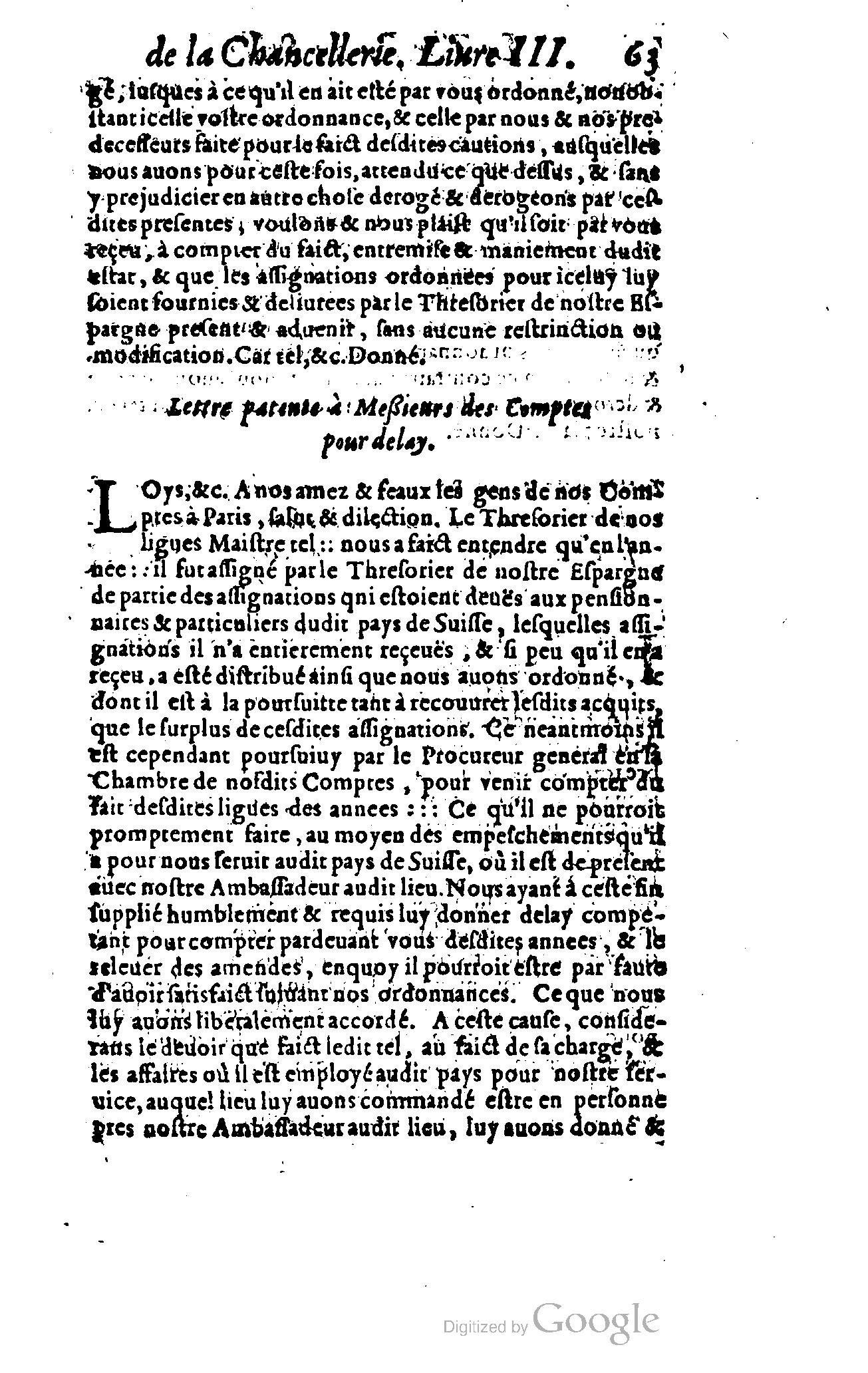 1614 - Jean Richer - Trésor du nouveau style et protocole de la chancellerie de France - BSB Munich