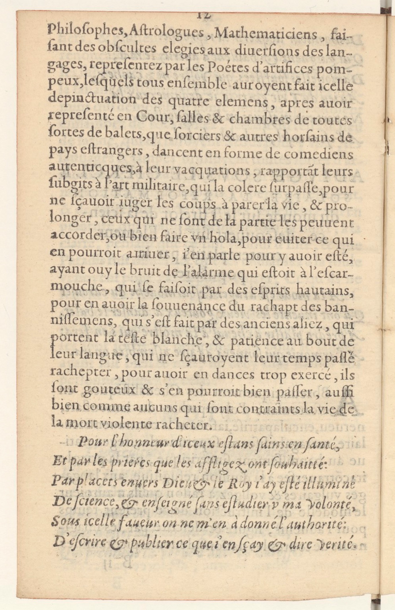 1606 - Pierre Nisbeau - Prolongation de la vie par le Trésor de science - BnF