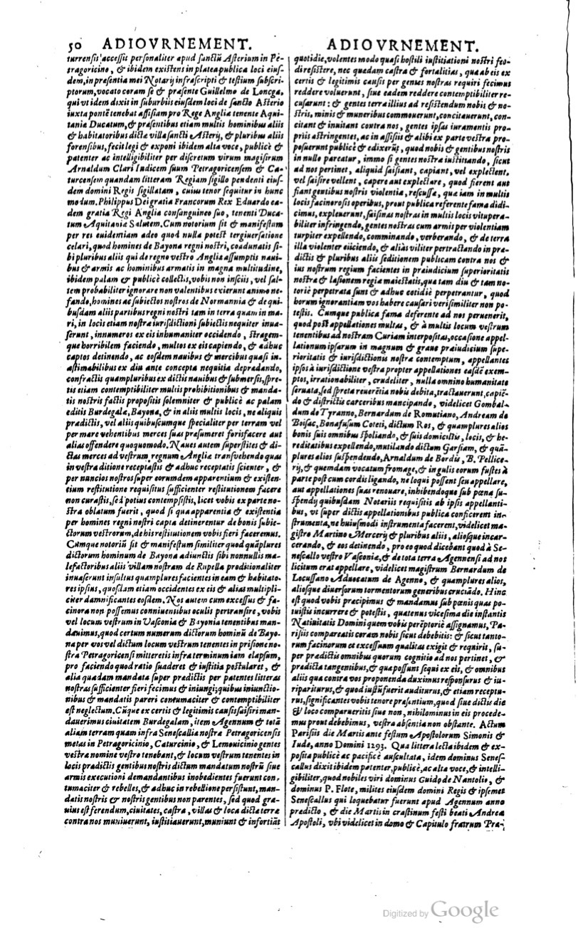 1629 - Veuve Nicolas Buon - Trésor du droit français (29620 T. 1) - BM Lyon