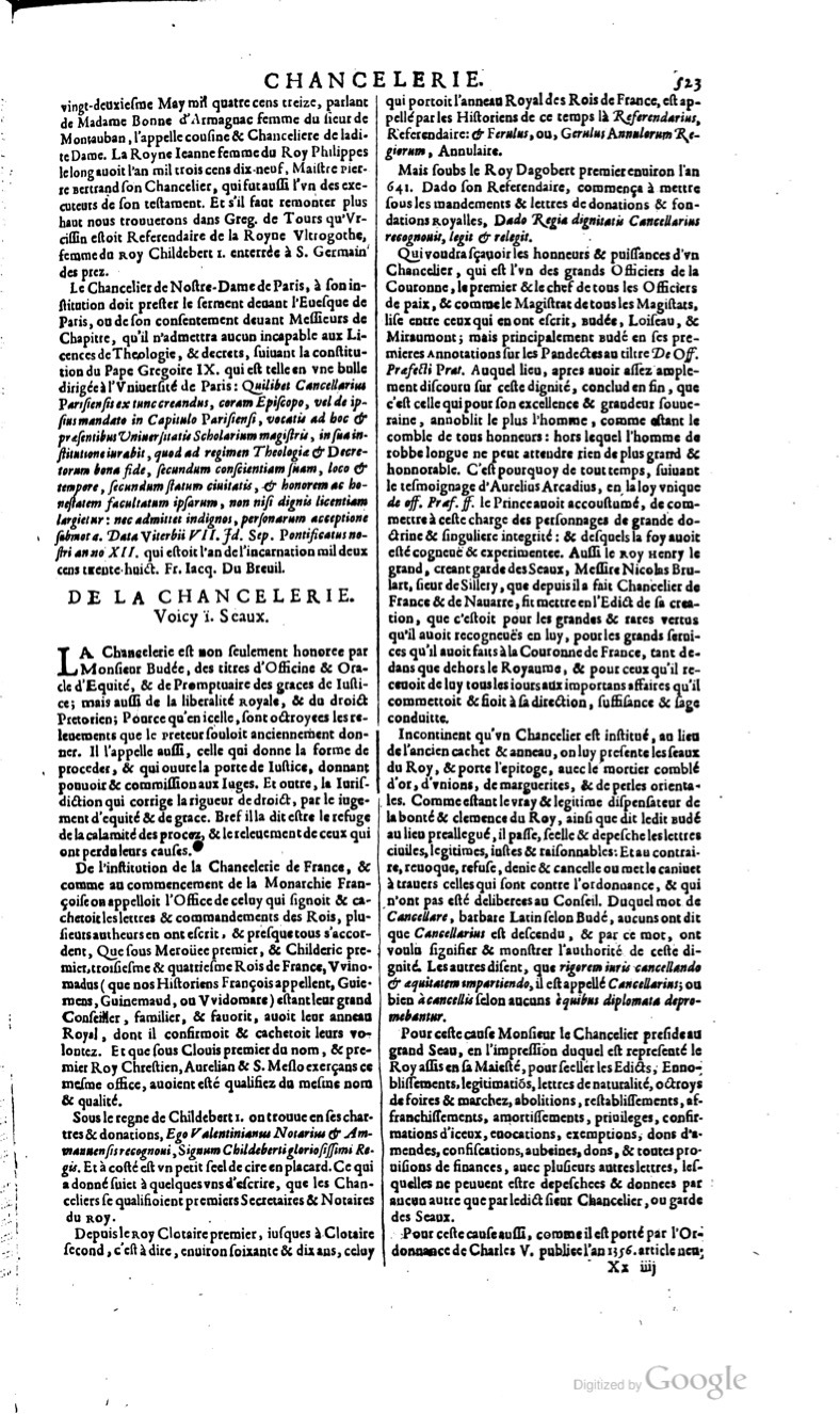 1629 - Veuve Nicolas Buon - Trésor du droit français (29620 T. 1) - BM Lyon