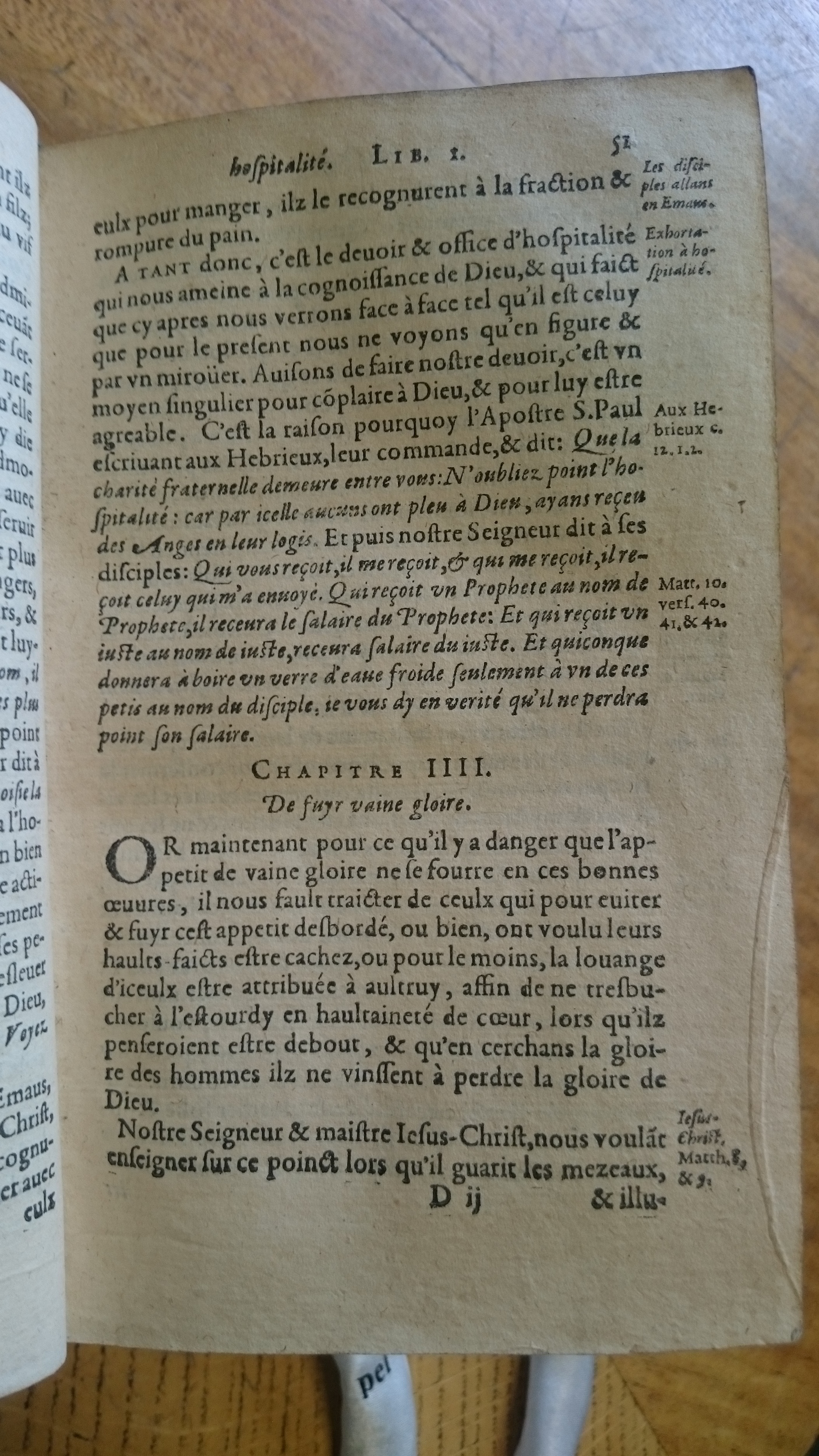 1585 - Jean Bogard - Trésor des faits et dits mémorables des hommes saints et illustres - Douai Quincy