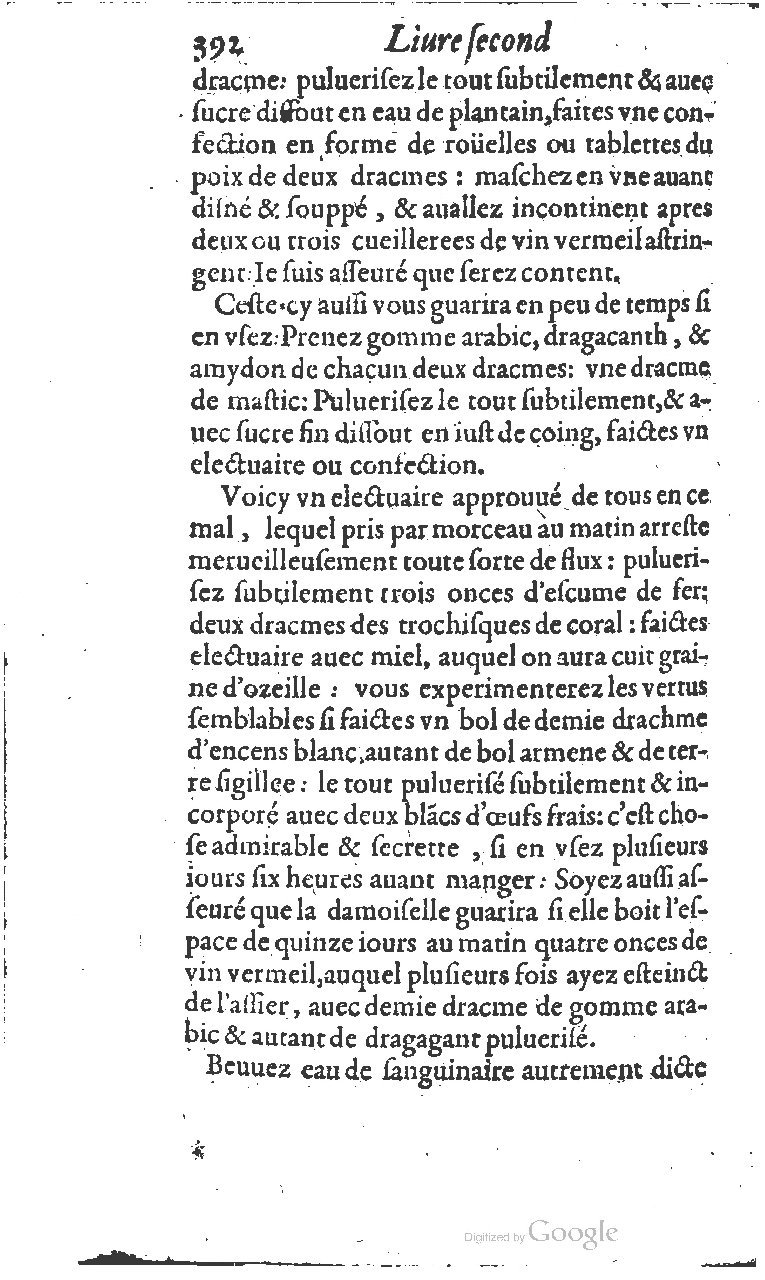 1617 - Jean Le Bouc - Trésor des remèdes secrets - BM Lyon