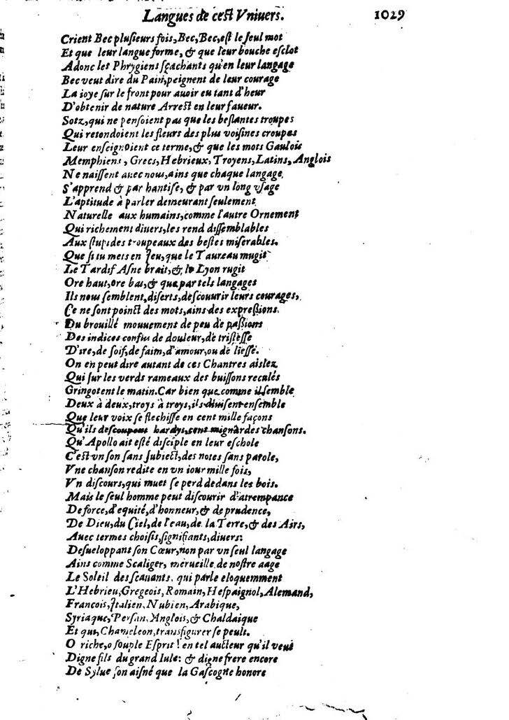 1613 - Matthieu Berjon - Trésor de l’histoire des langues de cet univers - BM Lyon 1613 - Matthieu Berjon - Trésor de l’histoire des langues de cet univers - BM Lyon