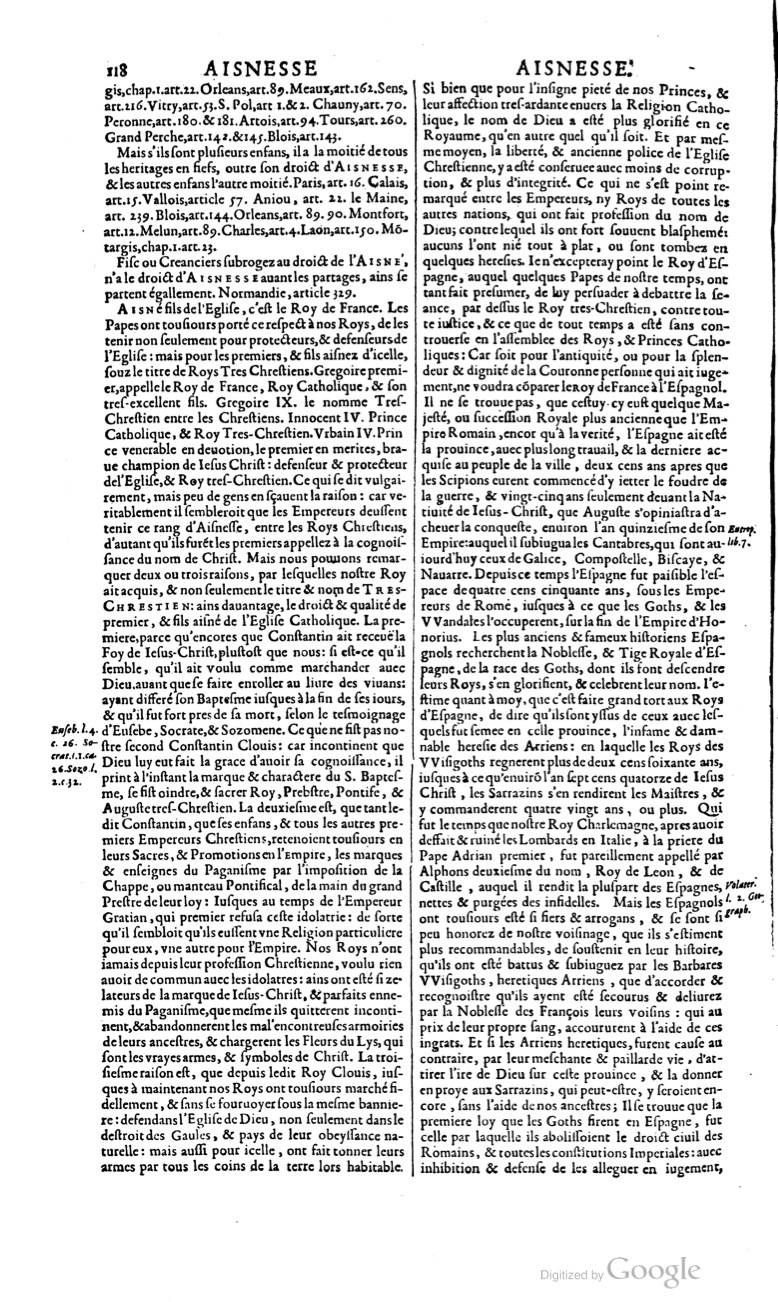 1629 - Veuve Nicolas Buon - Trésor du droit français (21754 T. 1) - BM Lyon