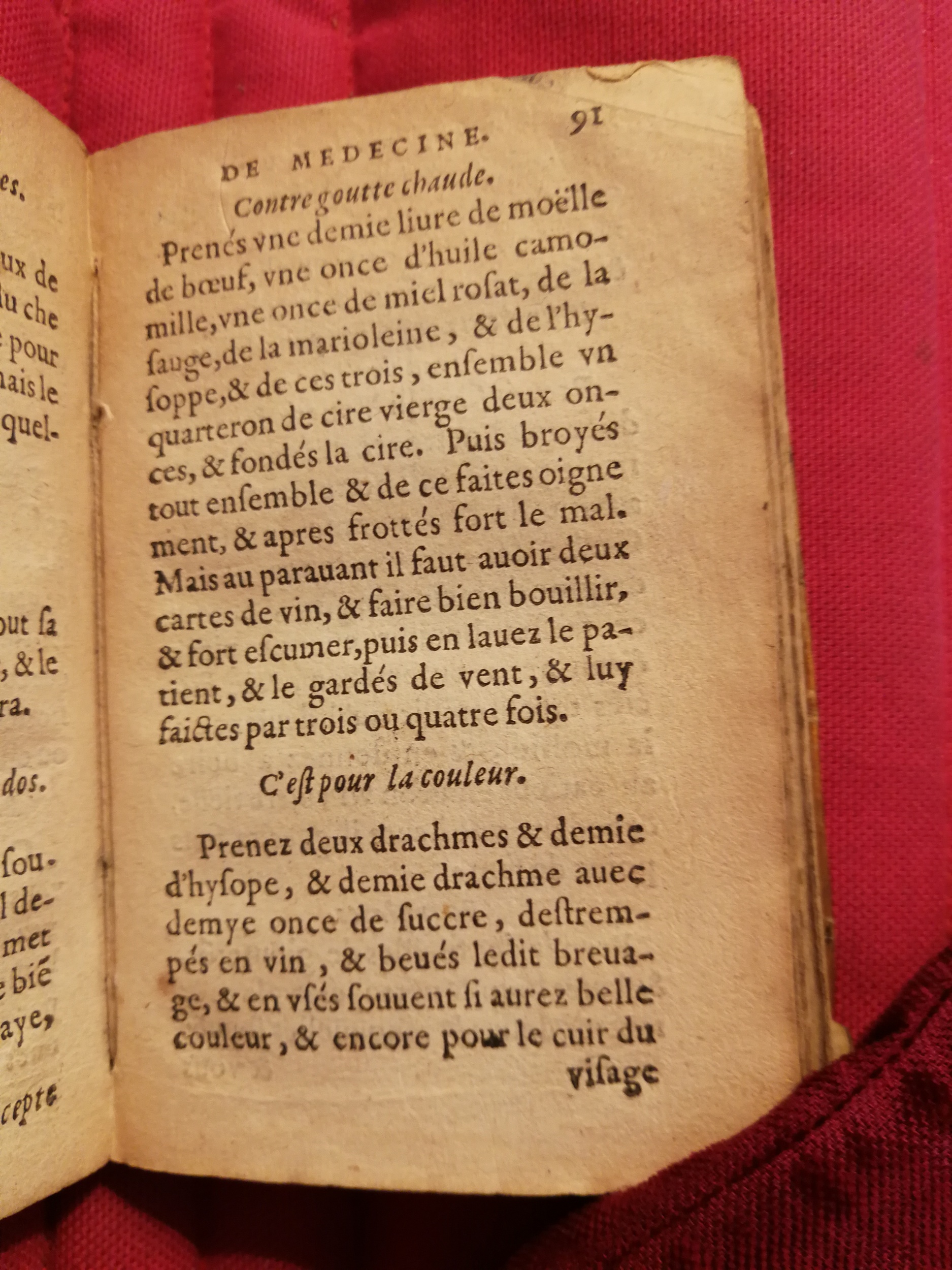 1586 - Benoît Rigaud - Trésor des fleurs et secrets de médecine - Sainte-Geneviève