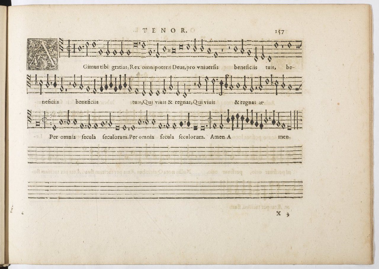 1594 - Paul Marceau - Trésor de musique d&#039;Orlande de Lassus, Superius, Bassus, Tenor, Quinta pars - BnF