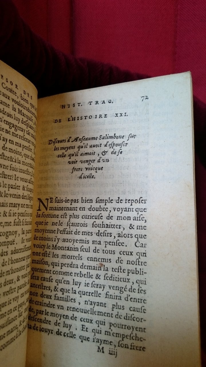 1581 - Pierre Le Voirier et Gervais Mallot - Trésor des histoires tragiques - BnF Richelieu
