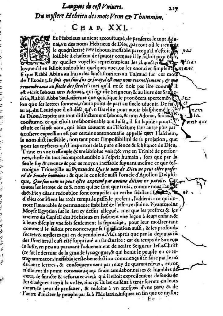 1613 - Matthieu Berjon - Trésor de l’histoire des langues de cet univers - BM Lyon