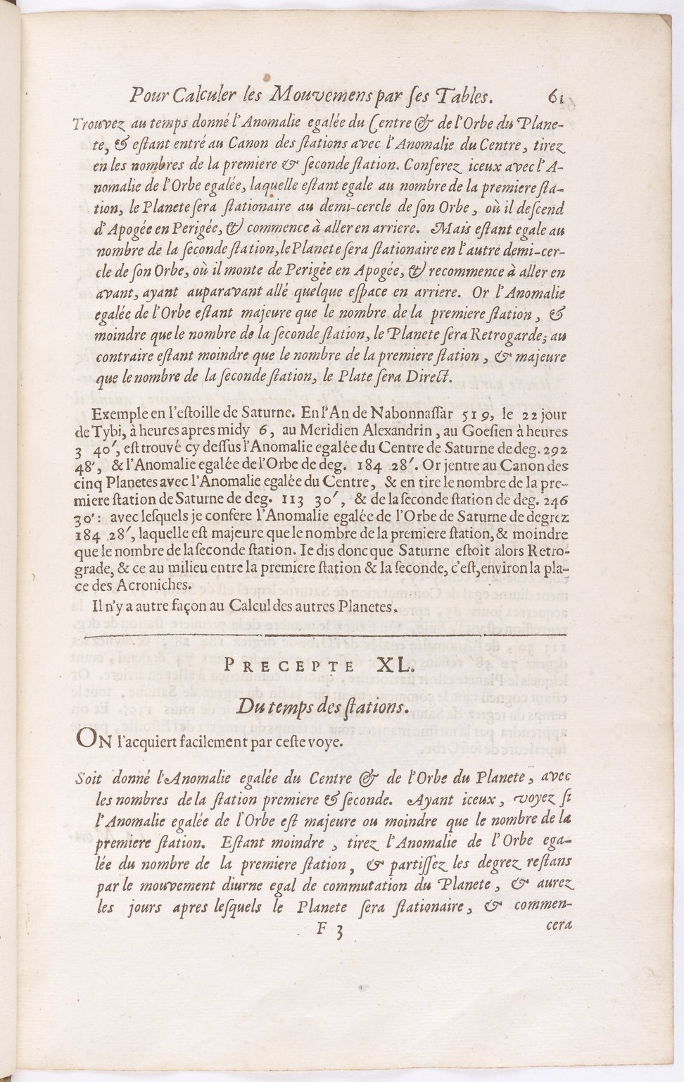 1634 - Zacharie Roman - Les Tables perpétuelles - BnF Arsenal