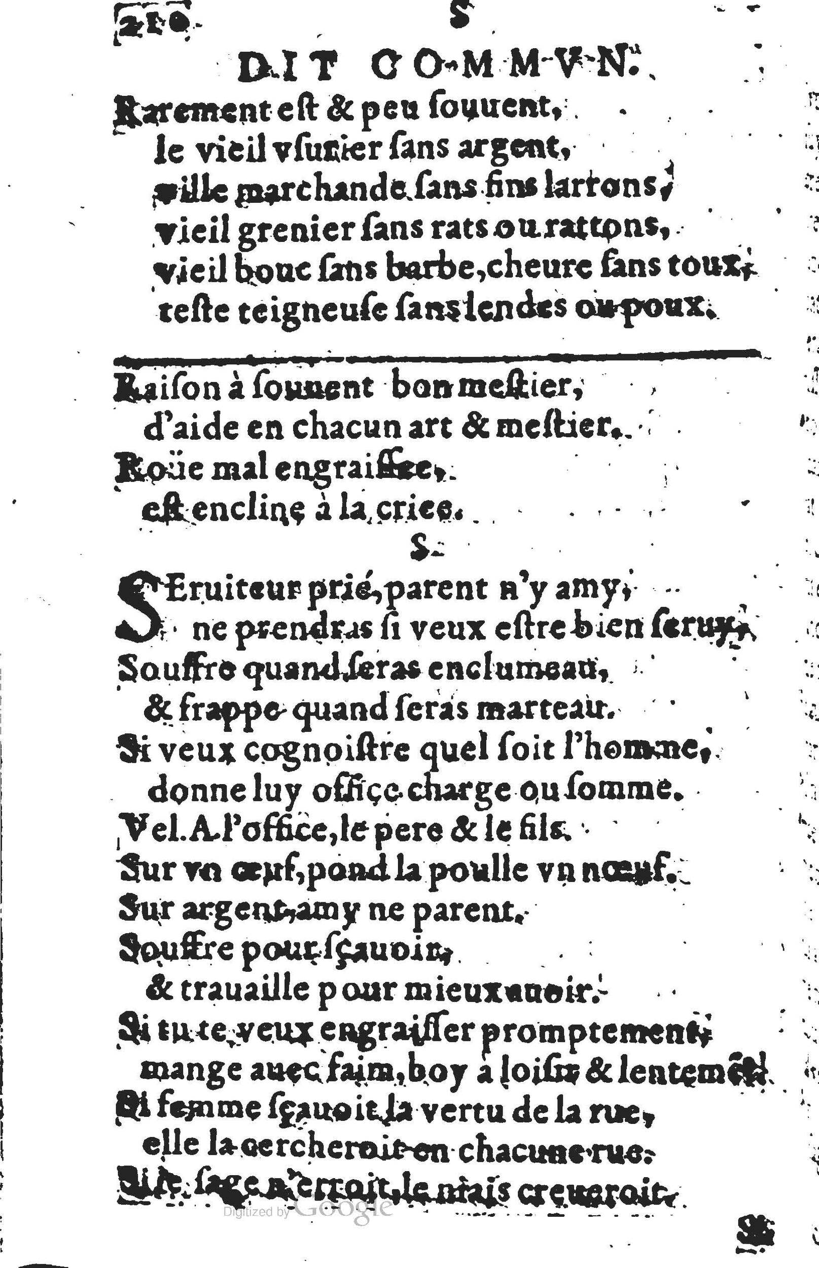 1578 - Nicolas Lescuyer - Trésor des sentences dorées - UGent 1578 - Nicolas Lescuyer - Trésor des sentences dorées - UGent