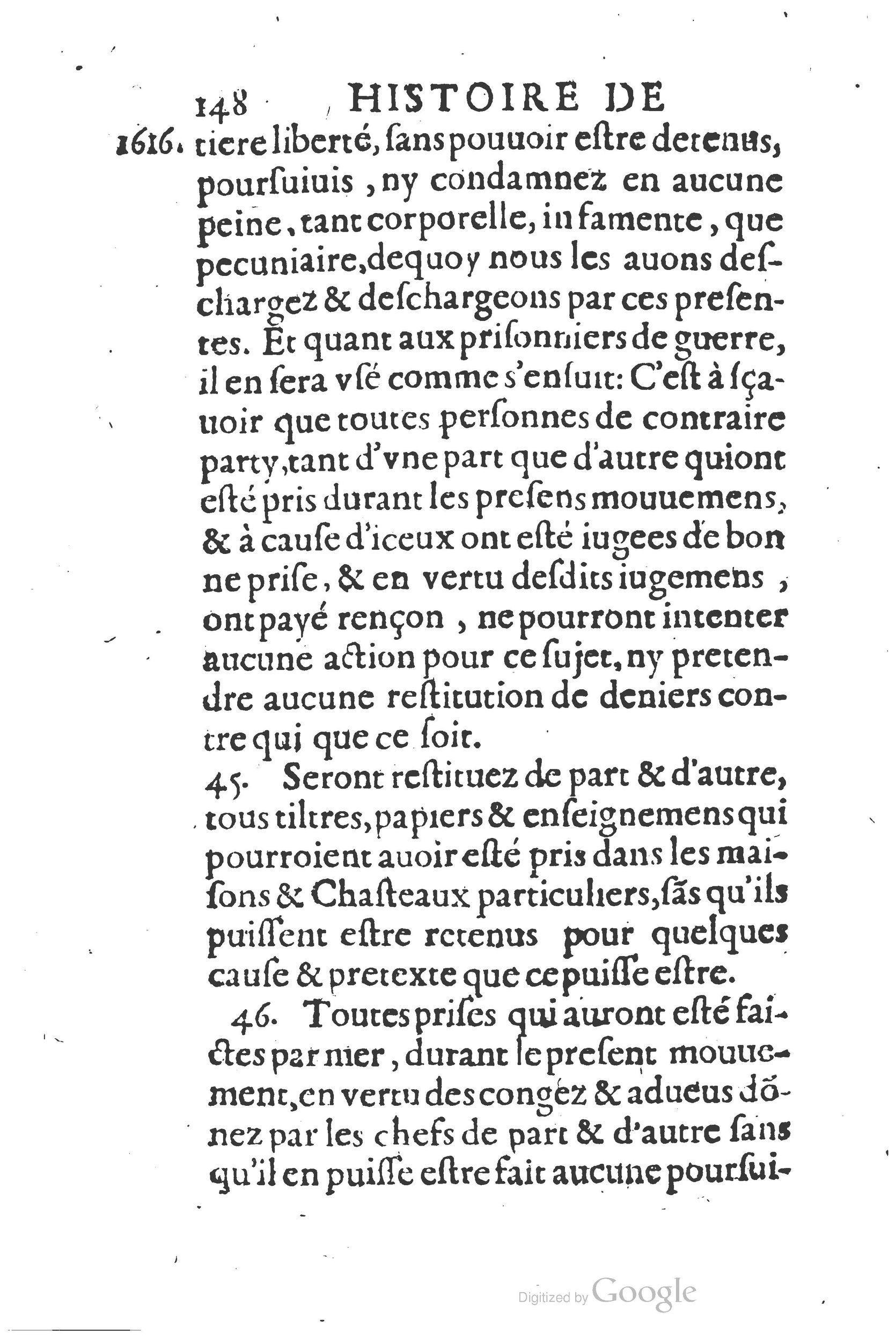 1626 - Joseph Bouillerot - Trésor de l’histoire générale de notre temps - BSB Munich
