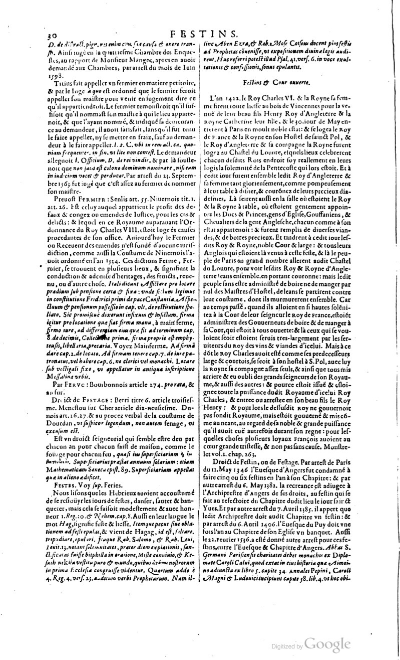 1629 - Veuve Nicolas Buon - Trésor du droit français (29620 T. 2) - BM Lyon