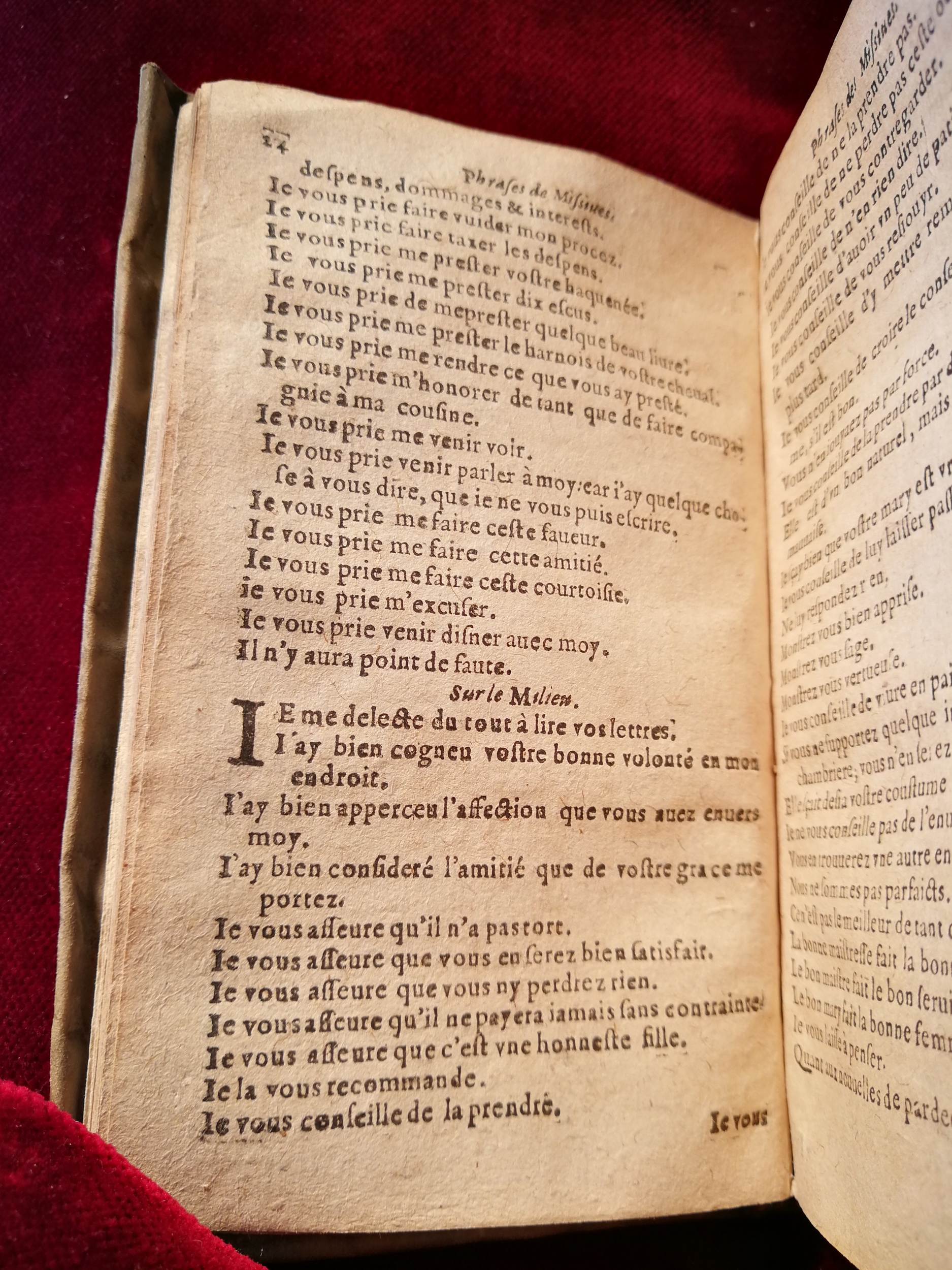 1630 - Martin Bogart - Secrétaire des secretaires ou le Trésor de la plume française - BM Amiens