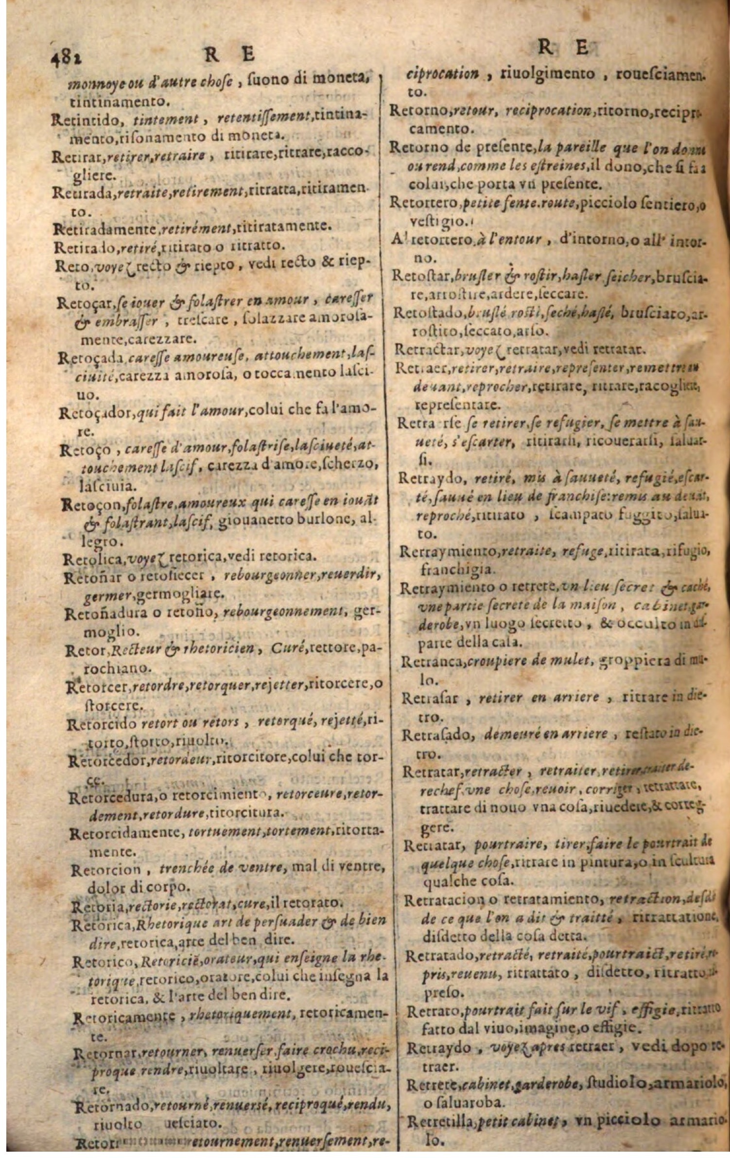 1644 - Jacques Crespin - Trésor des trois langues - Passau 1644 - Jacques Crespin - Trésor des trois langues - Passau
