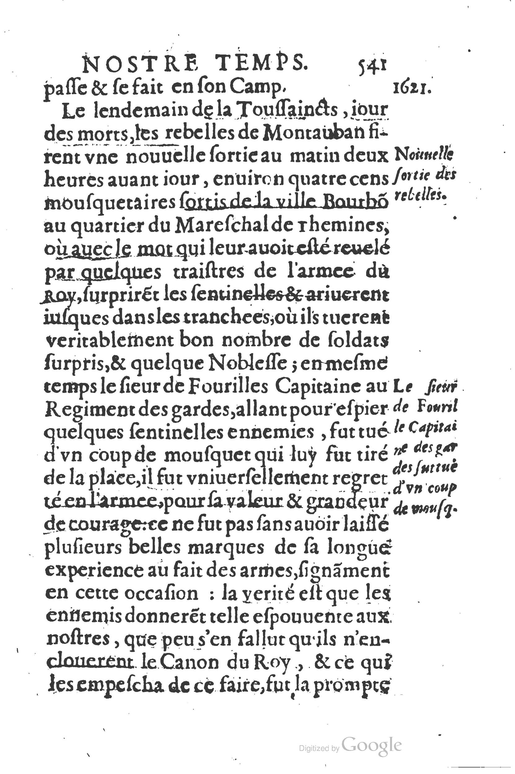 1626 - Joseph Bouillerot - Trésor de l’histoire générale de notre temps - BSB Munich