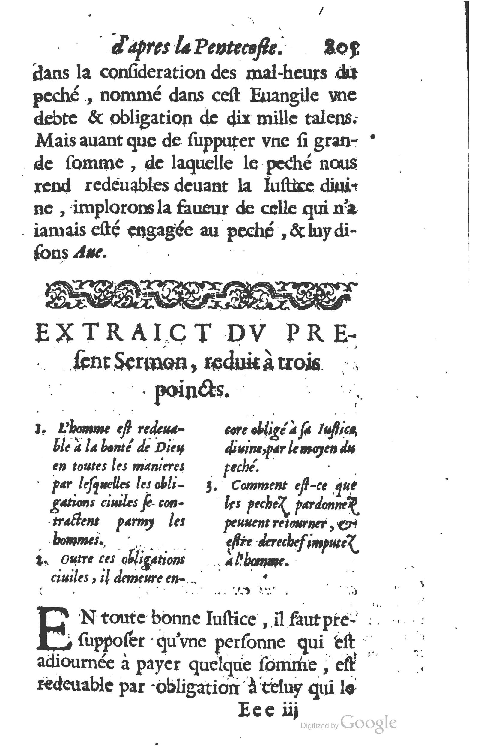 1629 - Manassés de Préaulx - Sermons ou Trésors de la piété chrétienne - BM Lyon