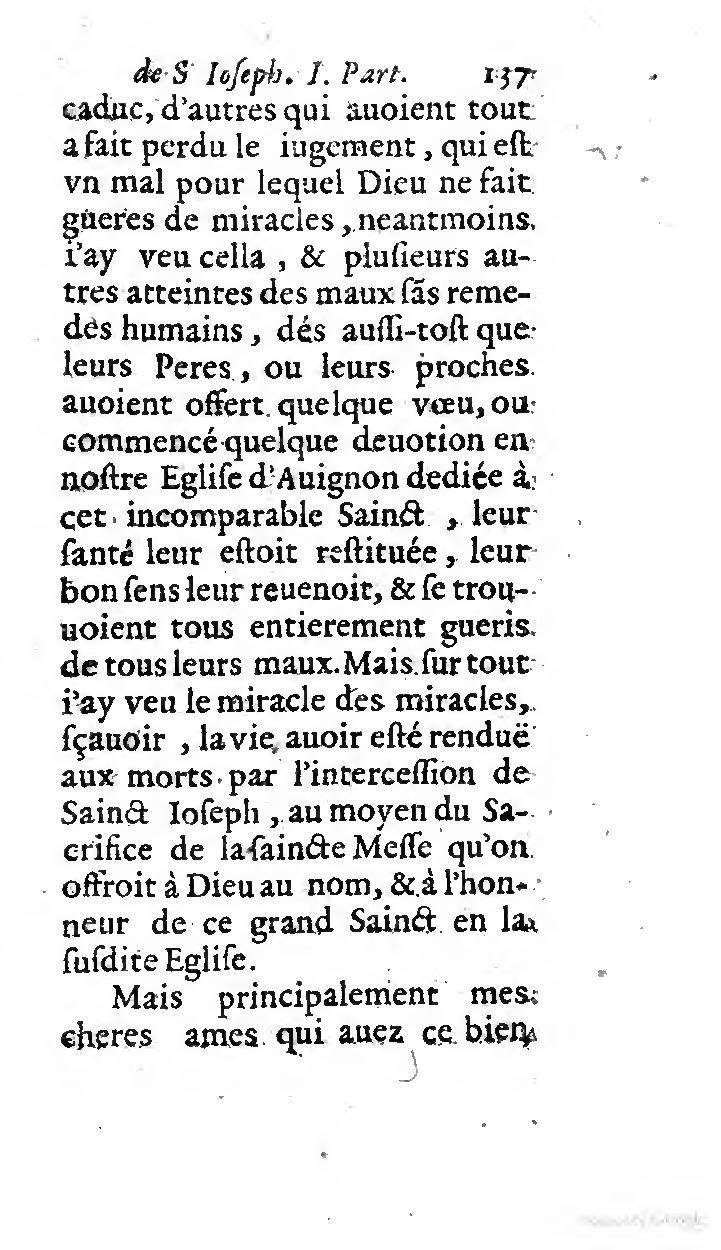 1646 - Jean Piot - Trésor inestimable de Saint-Joseph - BNC Rome