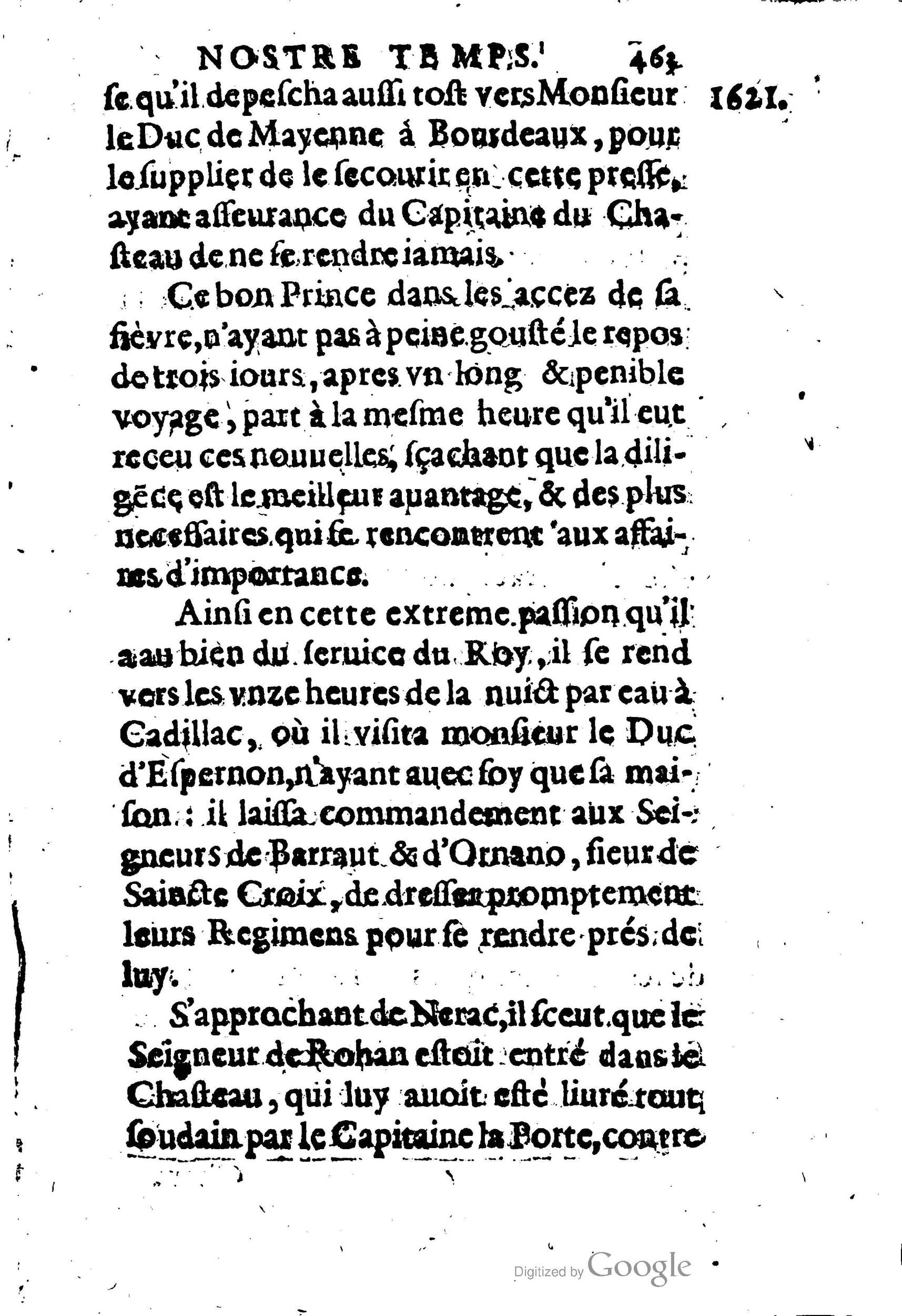 1623 - Joseph Bouillerot - Trésor de l’histoire générale de notre temps - BM Lyon