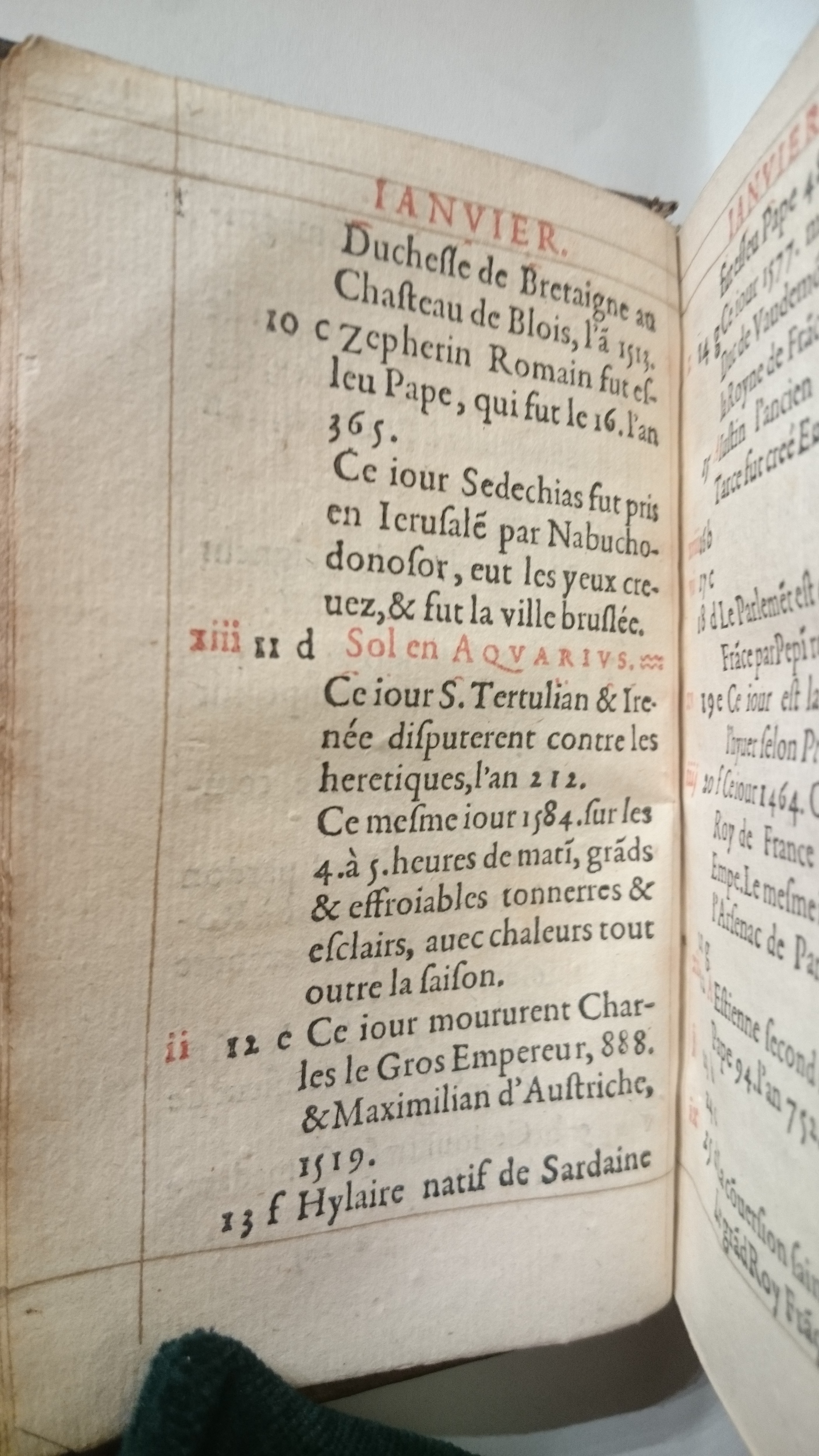 1585 - Guillaume Auvray - Trésor des prières, oraisons et instructions chrétiennes - BnF