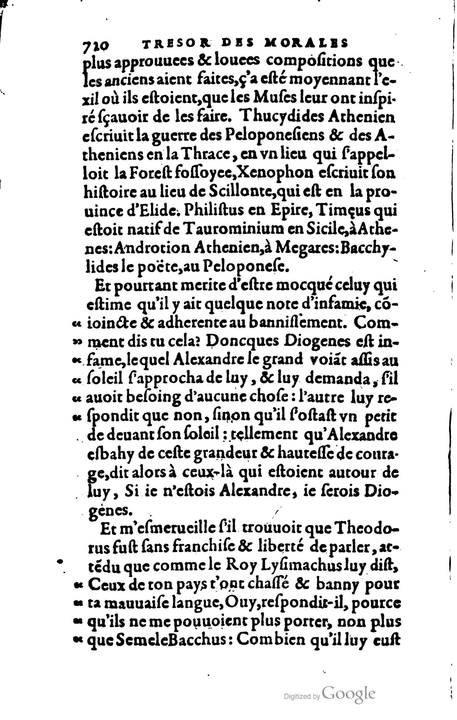 1578 - Jean Poupy - Trésor des morales de Plutarque - BSB Munich