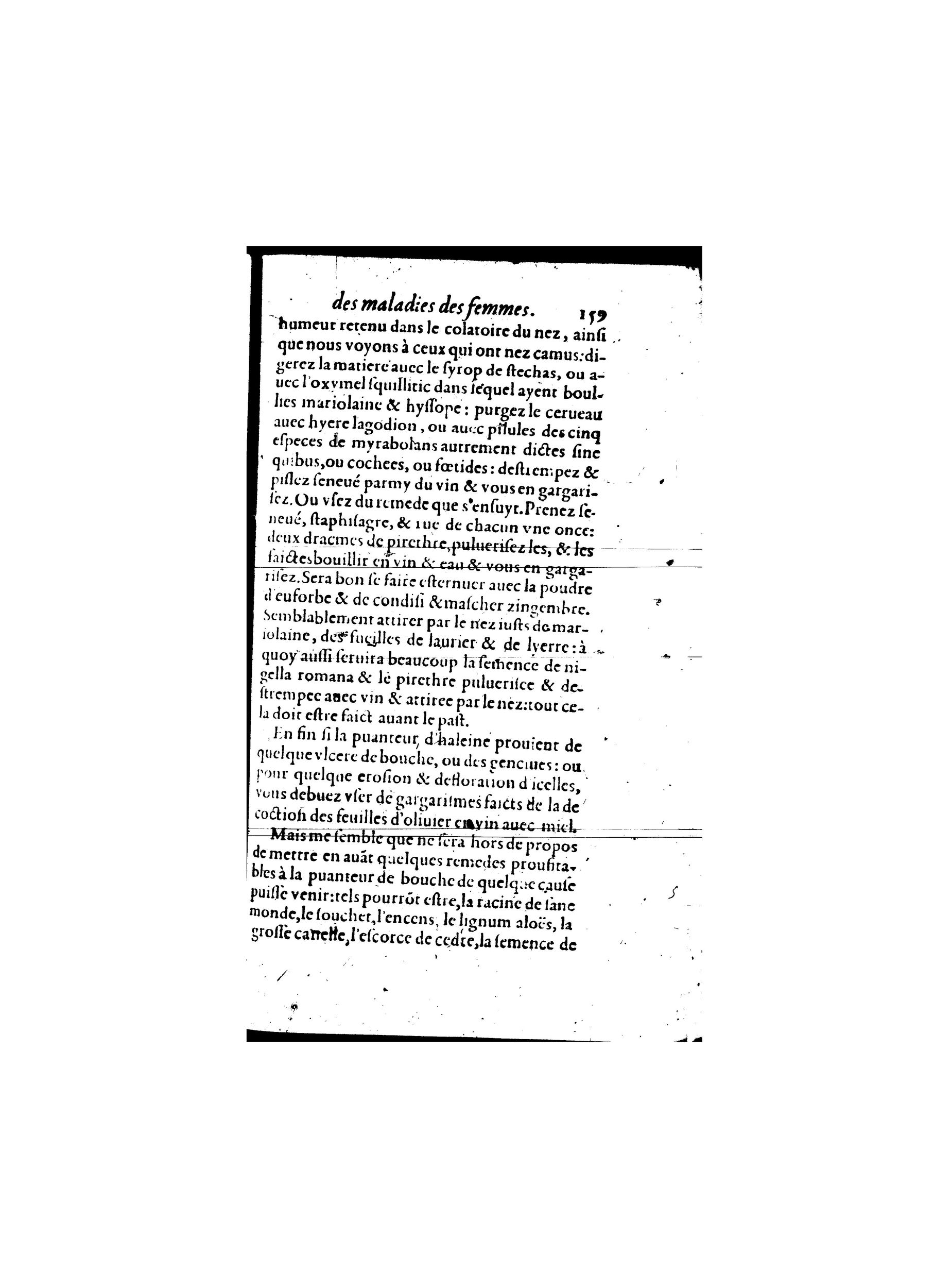 1587 - Jacques du Puis - Trésor des remèdes secrets pour les maladies des femmes - BnF 1587 - Jacques du Puis - Trésor des remèdes secrets pour les maladies des femmes - BnF