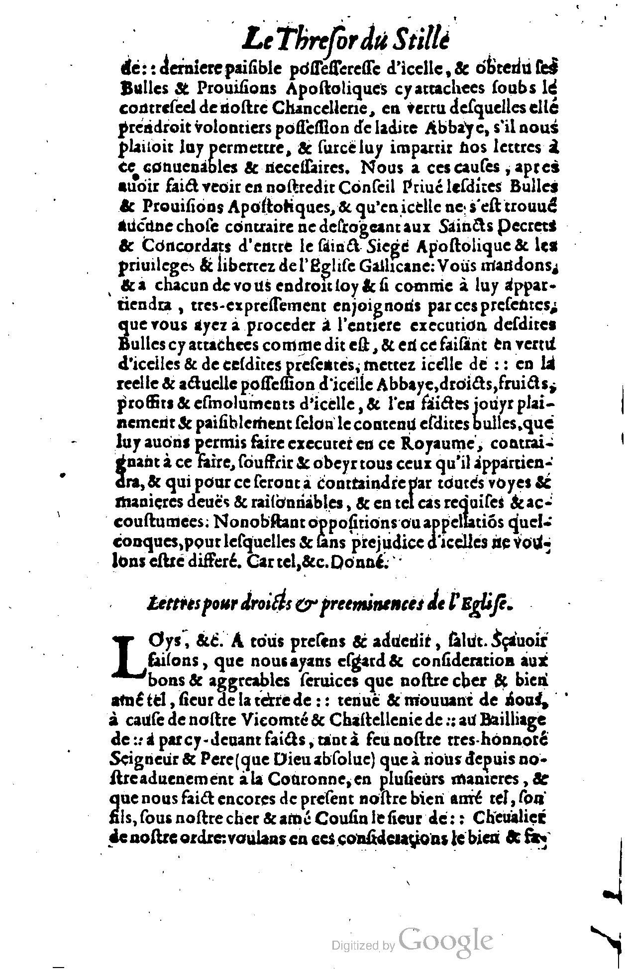 1614 - Jean Richer - Trésor du nouveau style et protocole de la chancellerie de France - BSB Munich