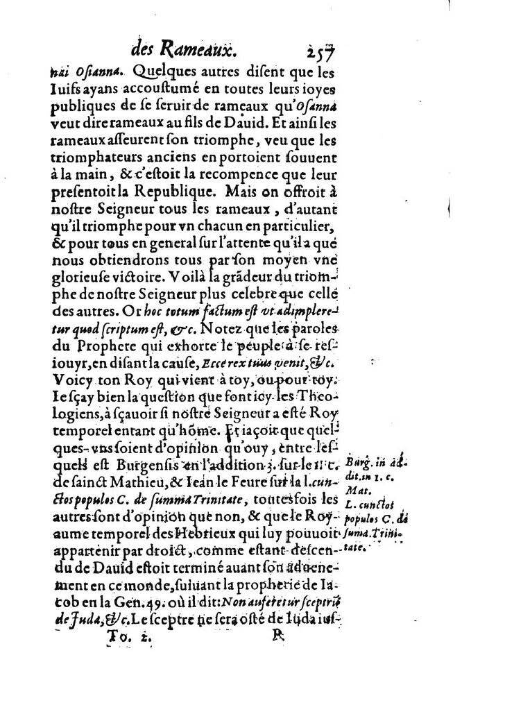 1607 - Nicolas Du Fossé - Trésor quadragésimal - T 02 - BM Lyon 1607 - Nicolas Du Fossé - Trésor quadragésimal - T 02 - BM Lyon