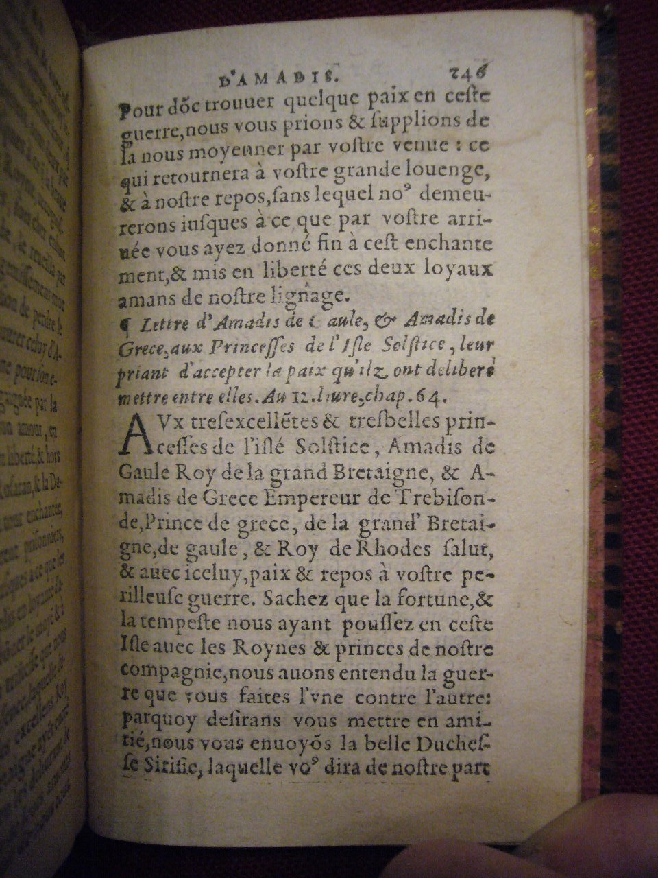 1564 - Vincent Norment et Jeanne Bruneau - Trésor des Amadis - BnF