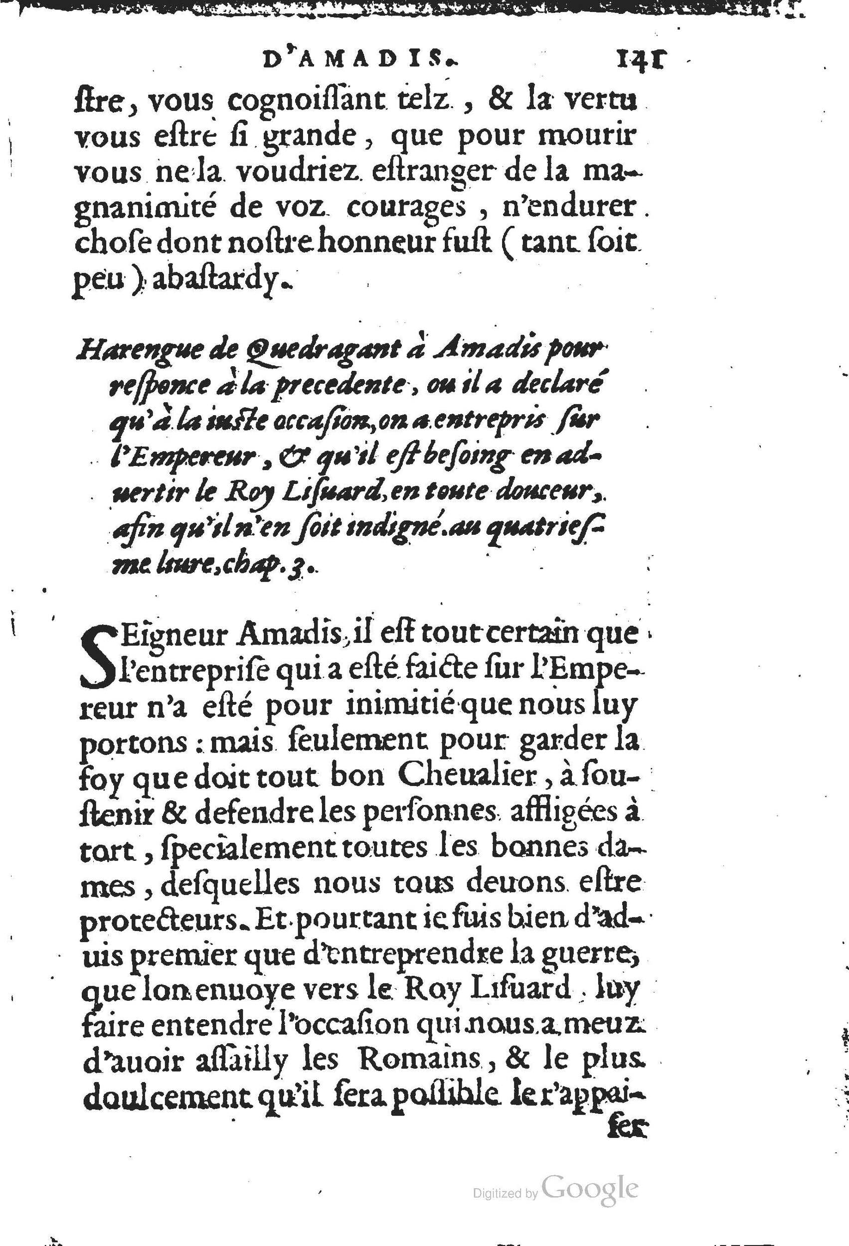 1560 - Jean d’Ogerolles et Gabriel Cotier Lyon - Trésor des Amadis - BSB Munich