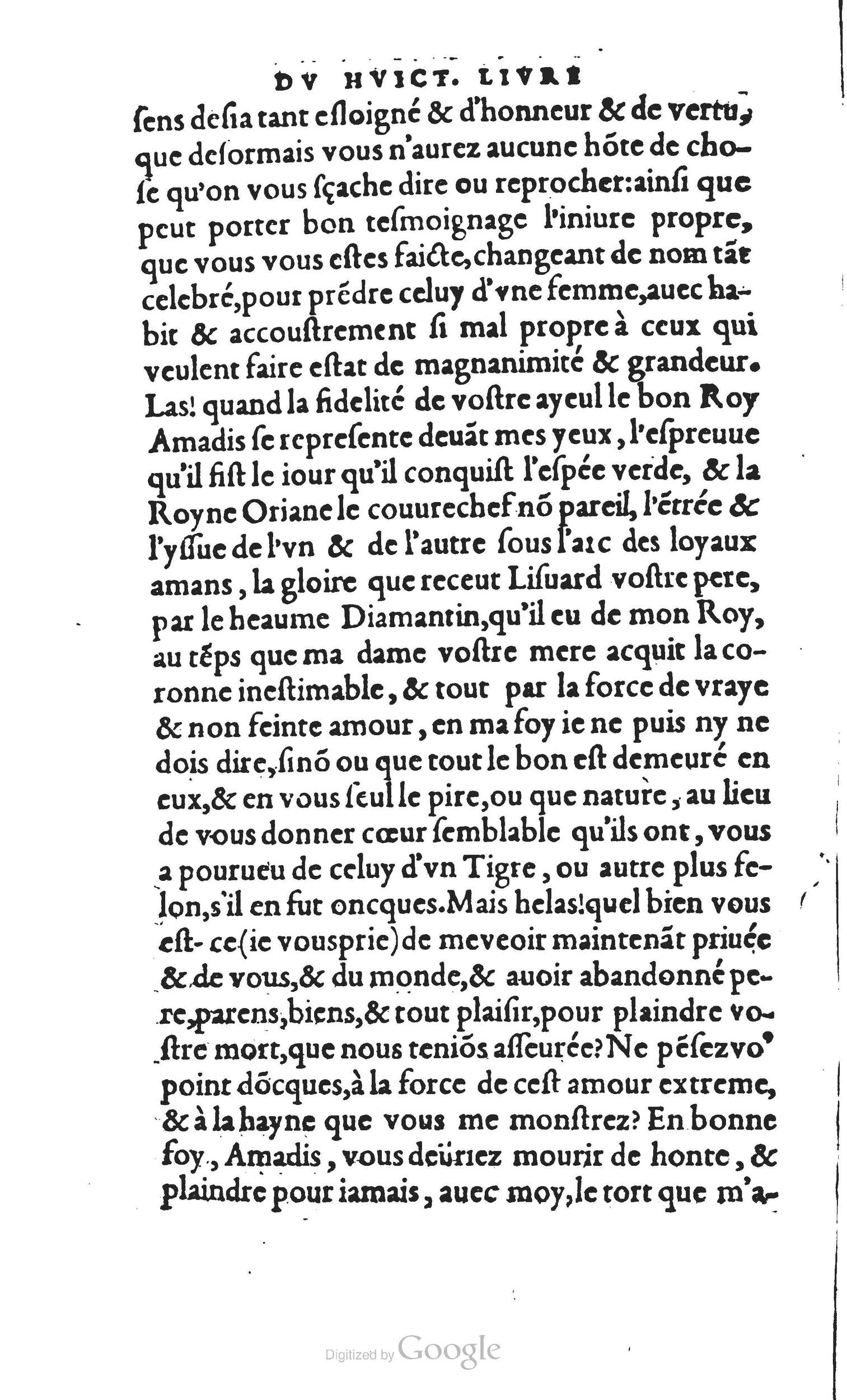 1560 - Vincent Sertenas et Gilles Robinot - Trésor des Amadis - British Library
