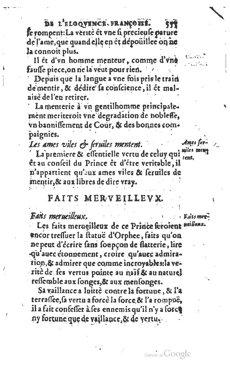1610 - Louis Coste - Trésor de l’éloquence française (Seconde partie) - BM Lyon