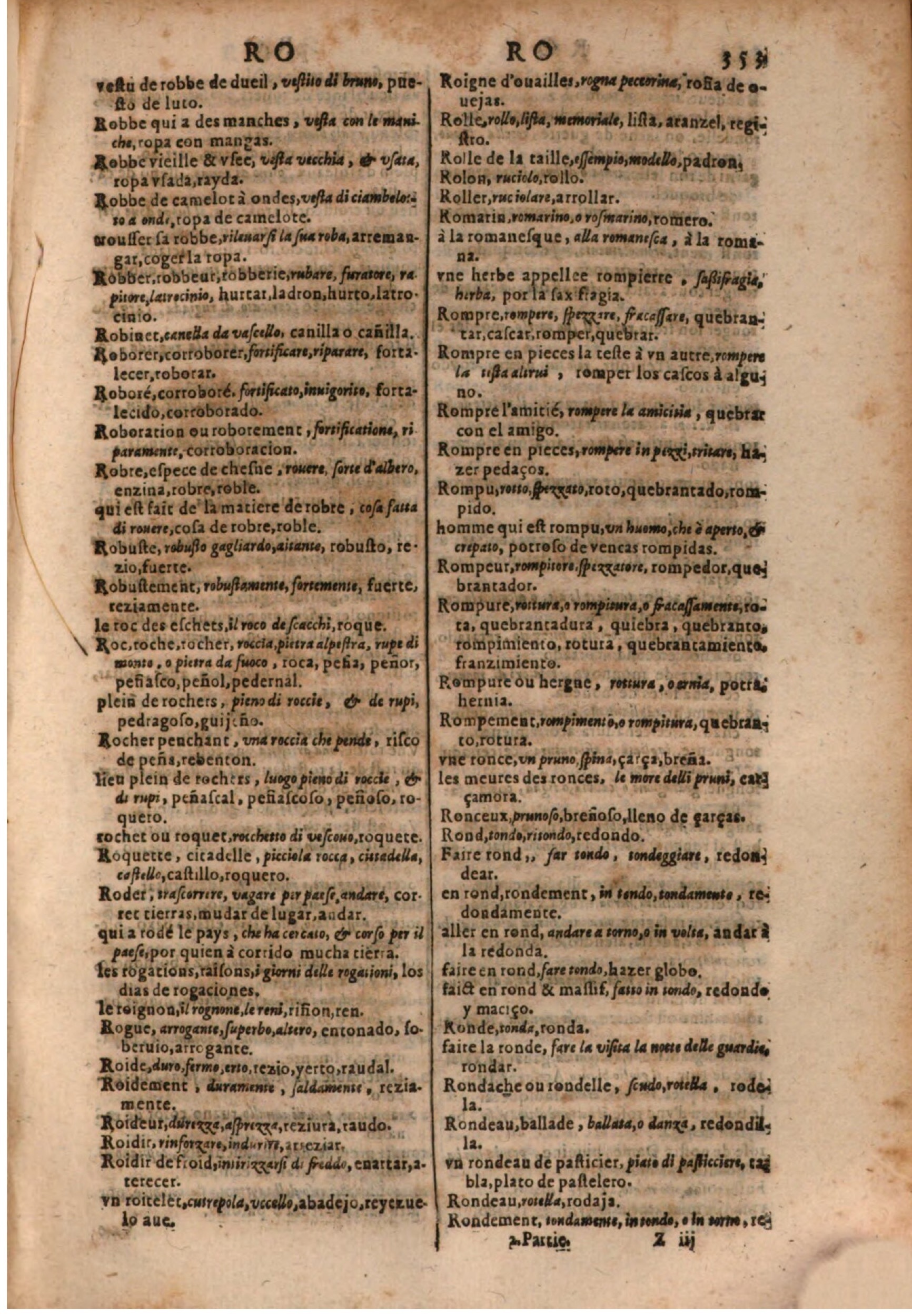 1637 - Jacques Crespin - Trésor des trois langues (Trois parties) - BSB Munich 1637 - Jacques Crespin - Trésor des trois langues (Trois parties) - BSB Munich