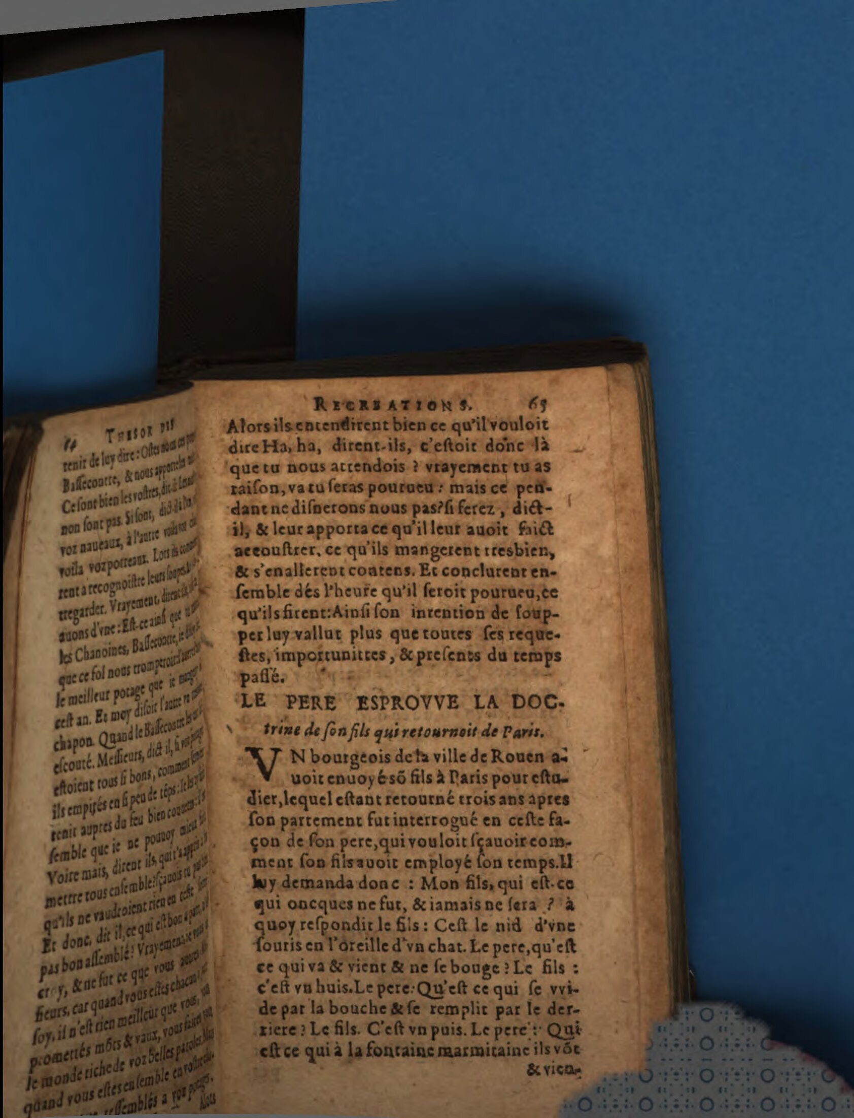 1616 - Balthazar Bellère - Trésor des récréations - BSB 1616 - Balthazar Bellère - Trésor des récréations - BSB