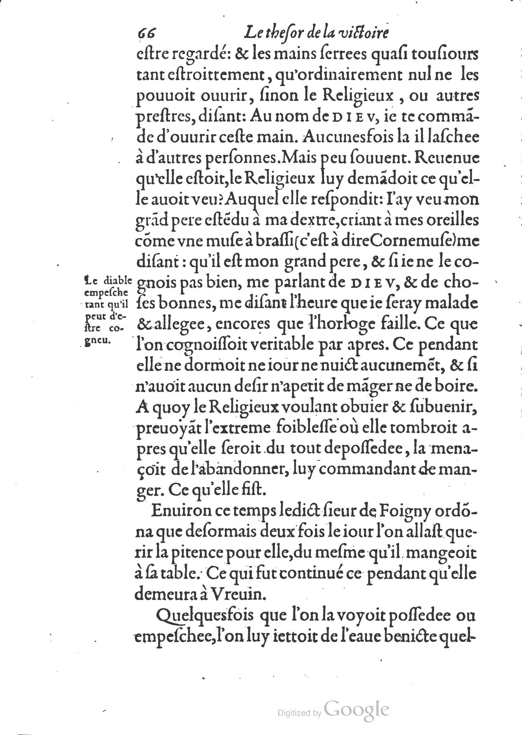 1578 - Nicolas Chesneau - Trésor et entière histoire de la triomphante victoire du corps de Dieu sur l’esprit malin - British Library