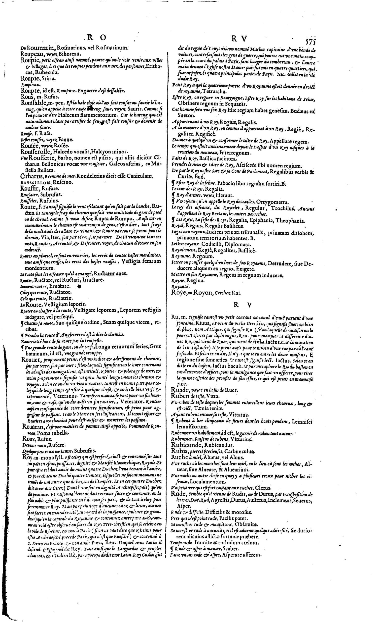 1606 - David Douceur - Trésor de la langue française - BM Lyon 1606 - David Douceur - Trésor de la langue française - BM Lyon