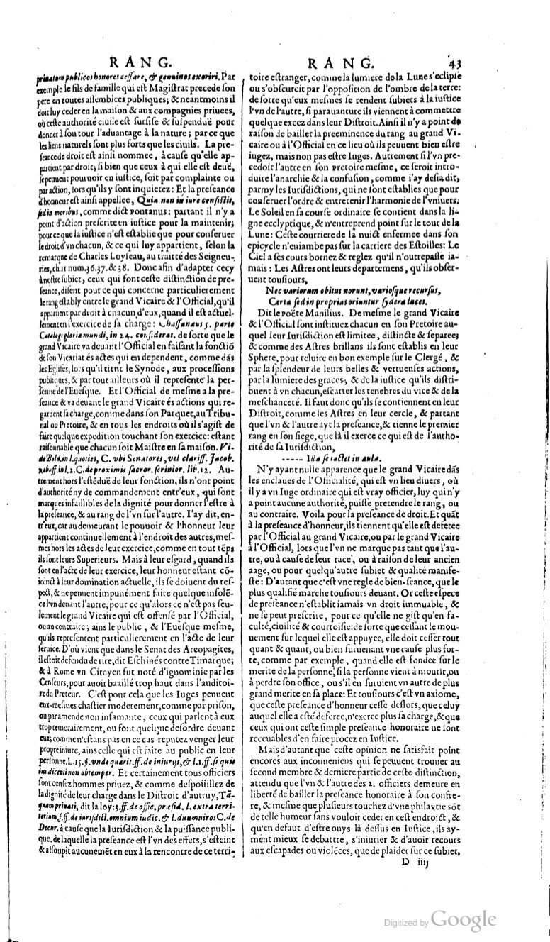 1629 - Veuve Nicolas Buon - Trésor du droit français (21754 T. 3) - BM Lyon