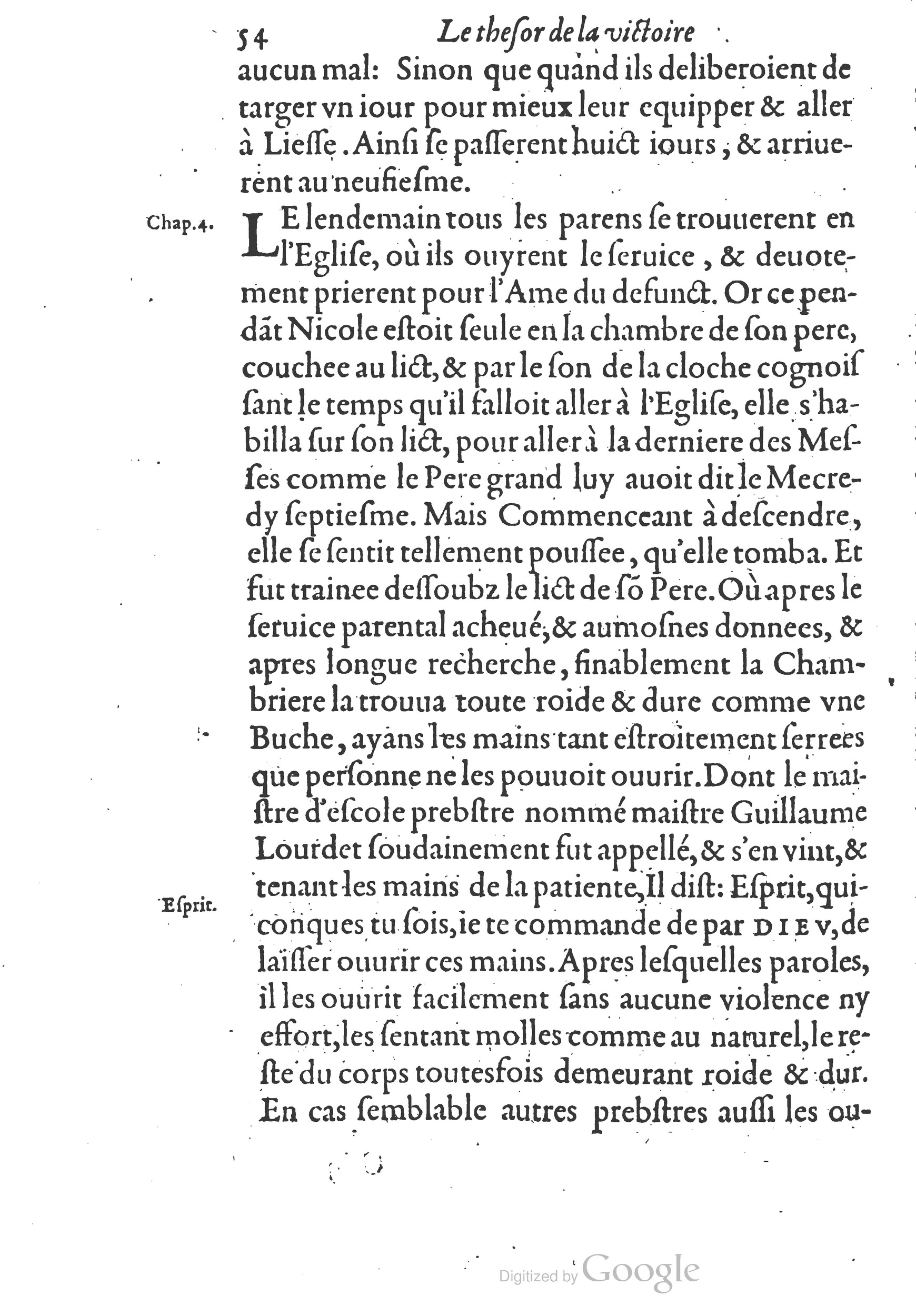 1578 - Nicolas Chesneau - Trésor et entière histoire de la triomphante victoire du corps de Dieu sur l’esprit malin - British Library 1578 - Nicolas Chesneau - Trésor et entière histoire de la triomphante victoire du corps de Dieu sur l’esprit malin - British Library