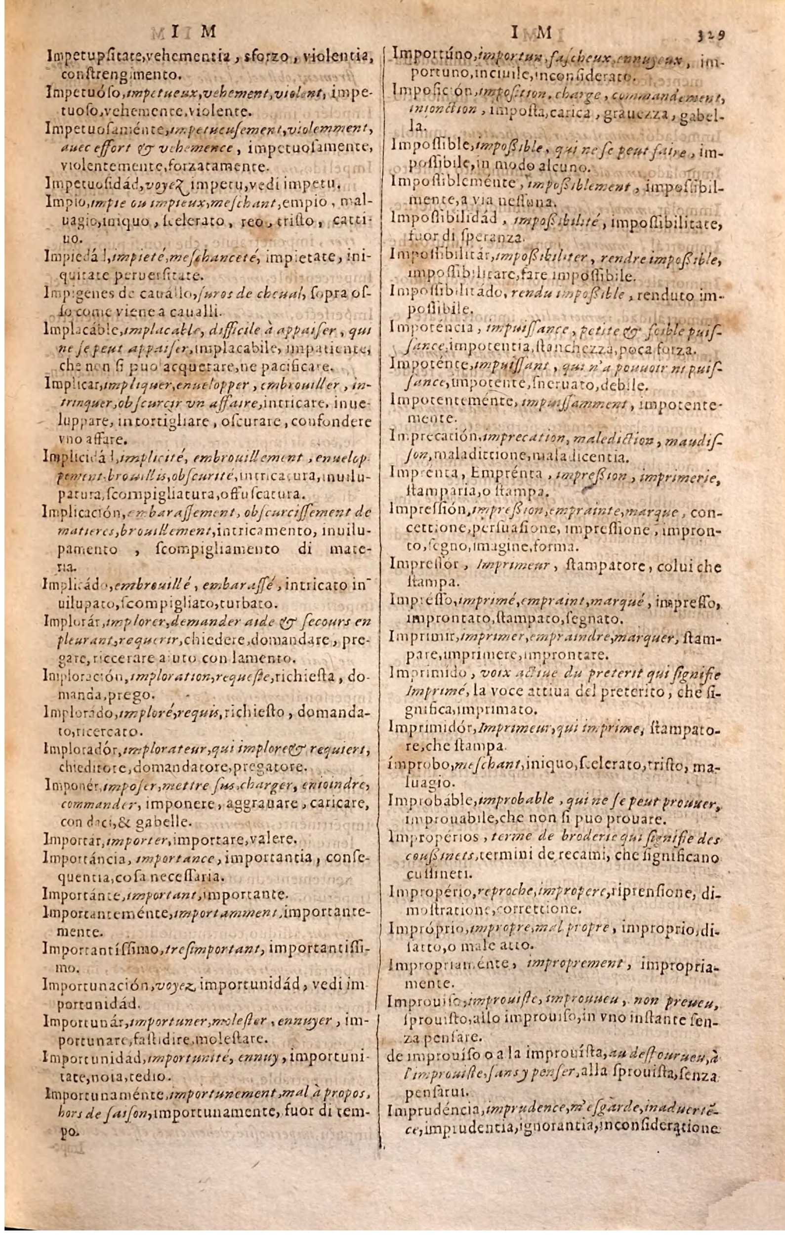 1627 - Jacques Crespin - Trésor des trois langues - Regensburg