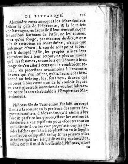 1574 - Benoît Rigaud - Trésor des vies de Plutarque - Avignon